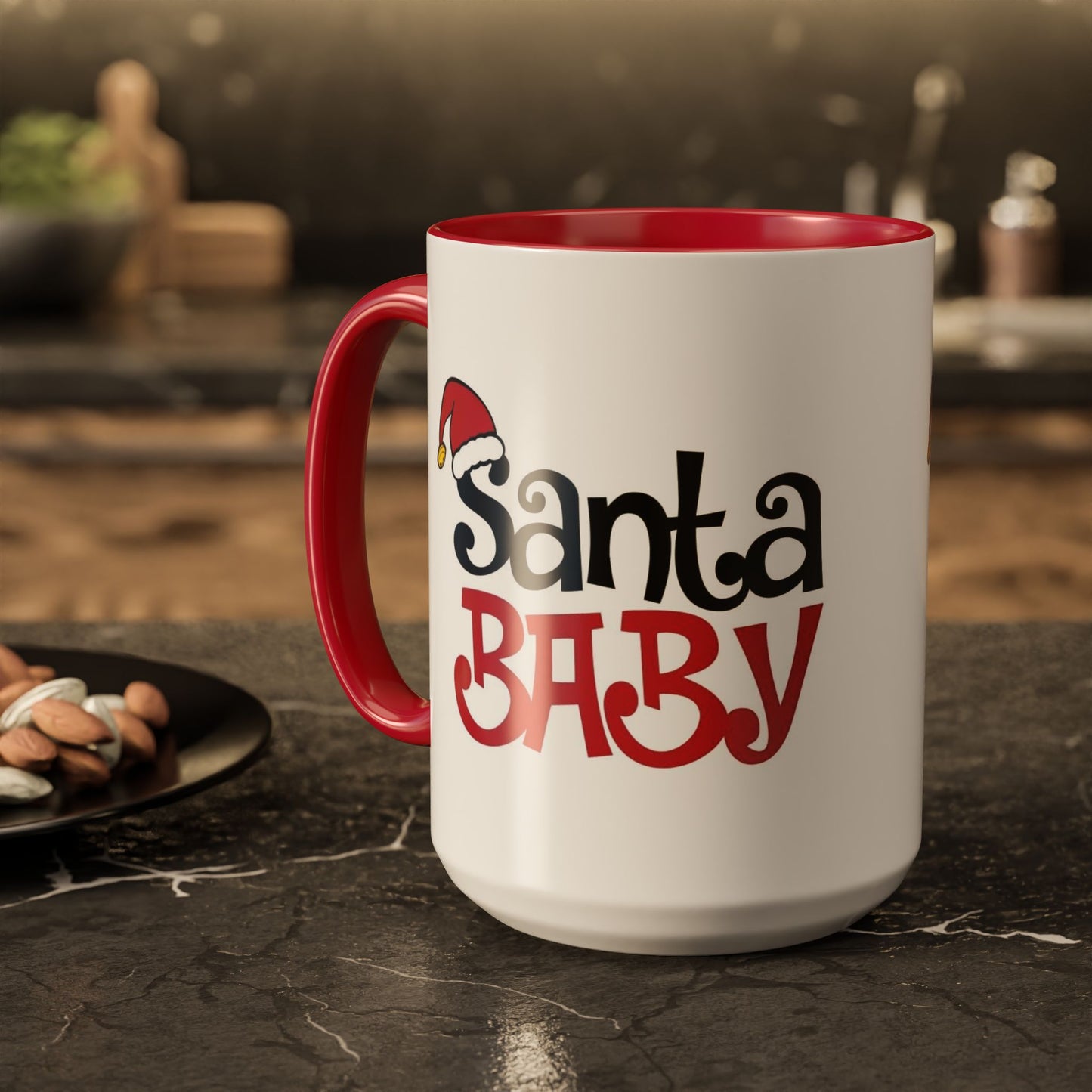 Santa Baby Colorful Mug - Perfect Holiday Gift for Coffee Lovers
