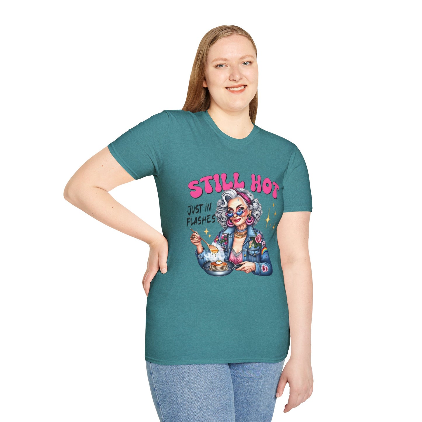 Humorous Retro Cooking T-Shirt, Funny Gift for Chefs and Foodies, Casual Wear, Gift for Grandma, Birthday Gift, Kitchen Humor Tee