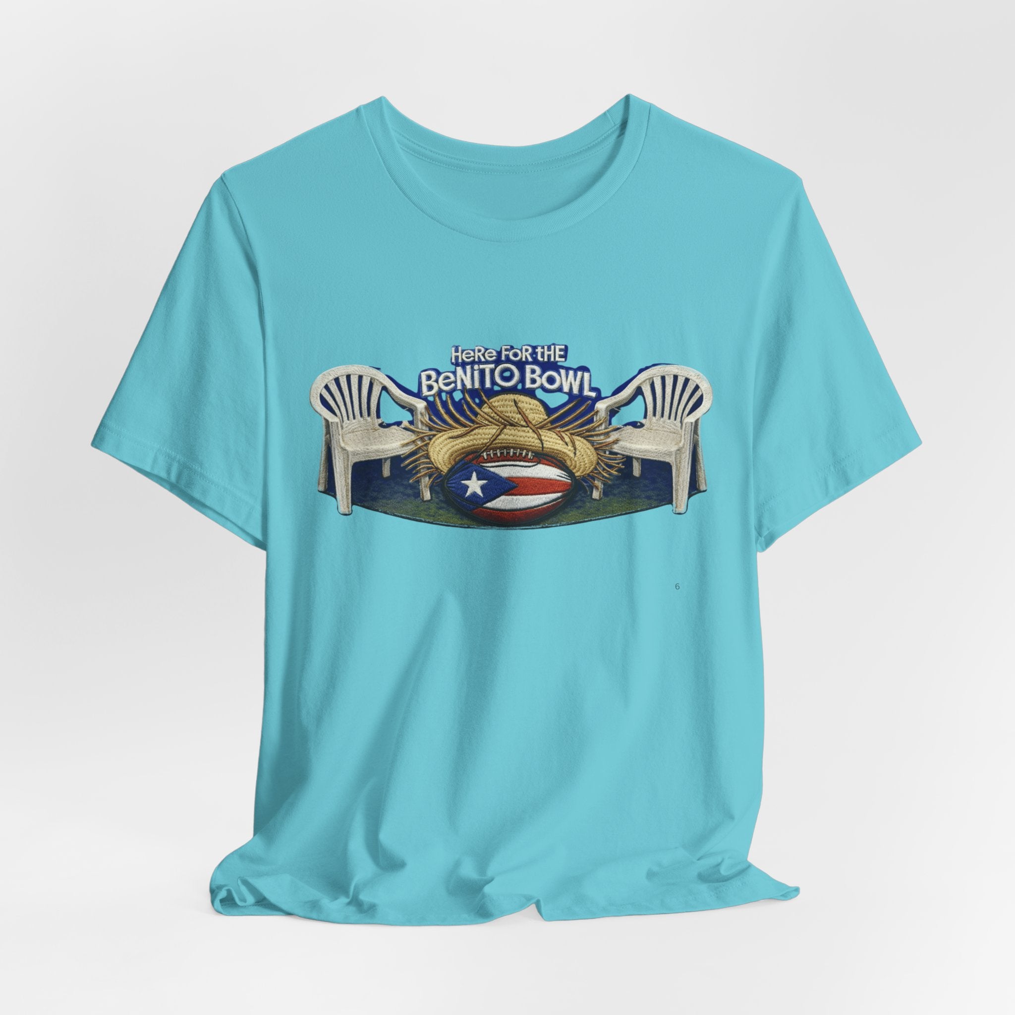 Benito Bowl Puerto Rico Football Tee