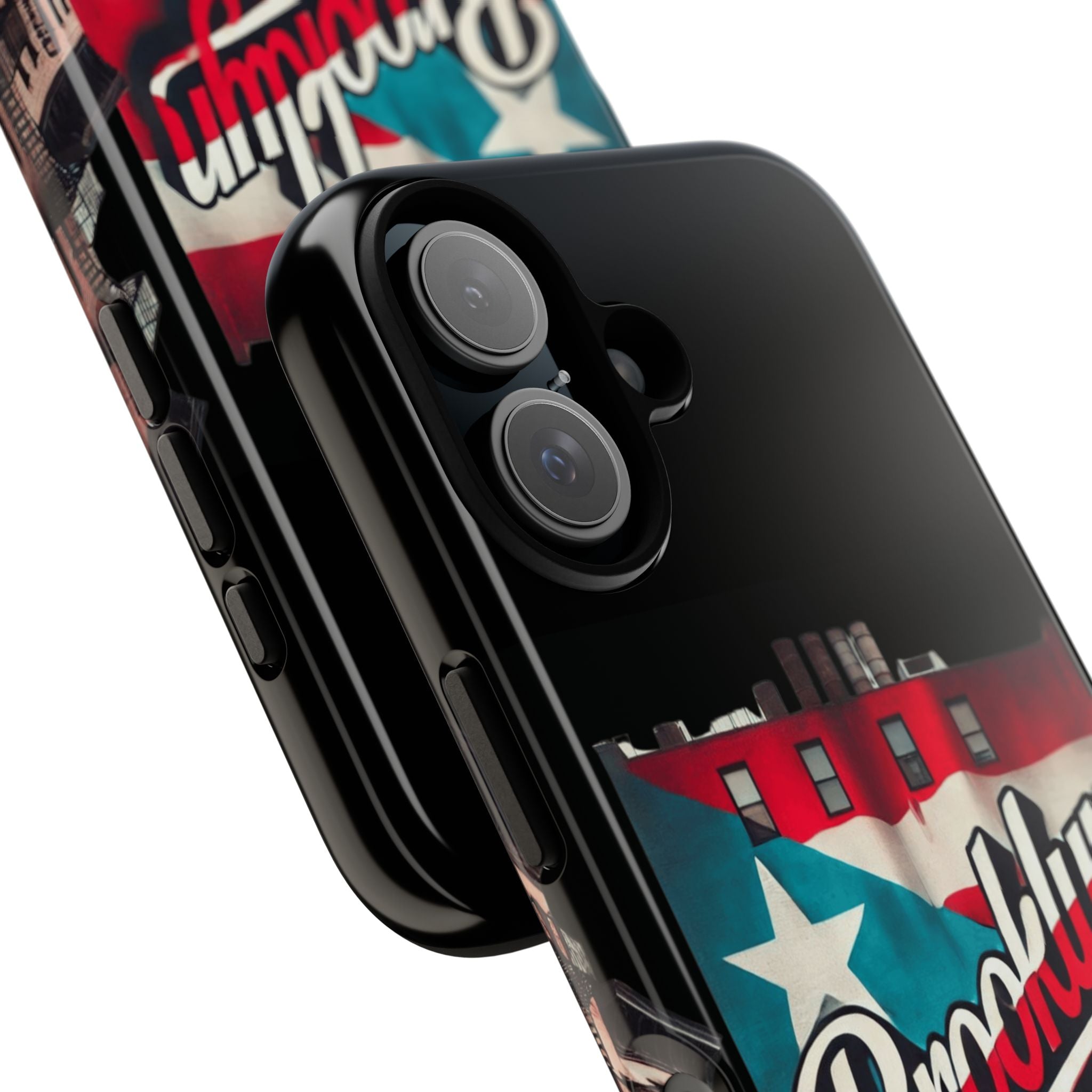Brooklyn Street Art Phone Case  Urban Graffiti Protective Cover