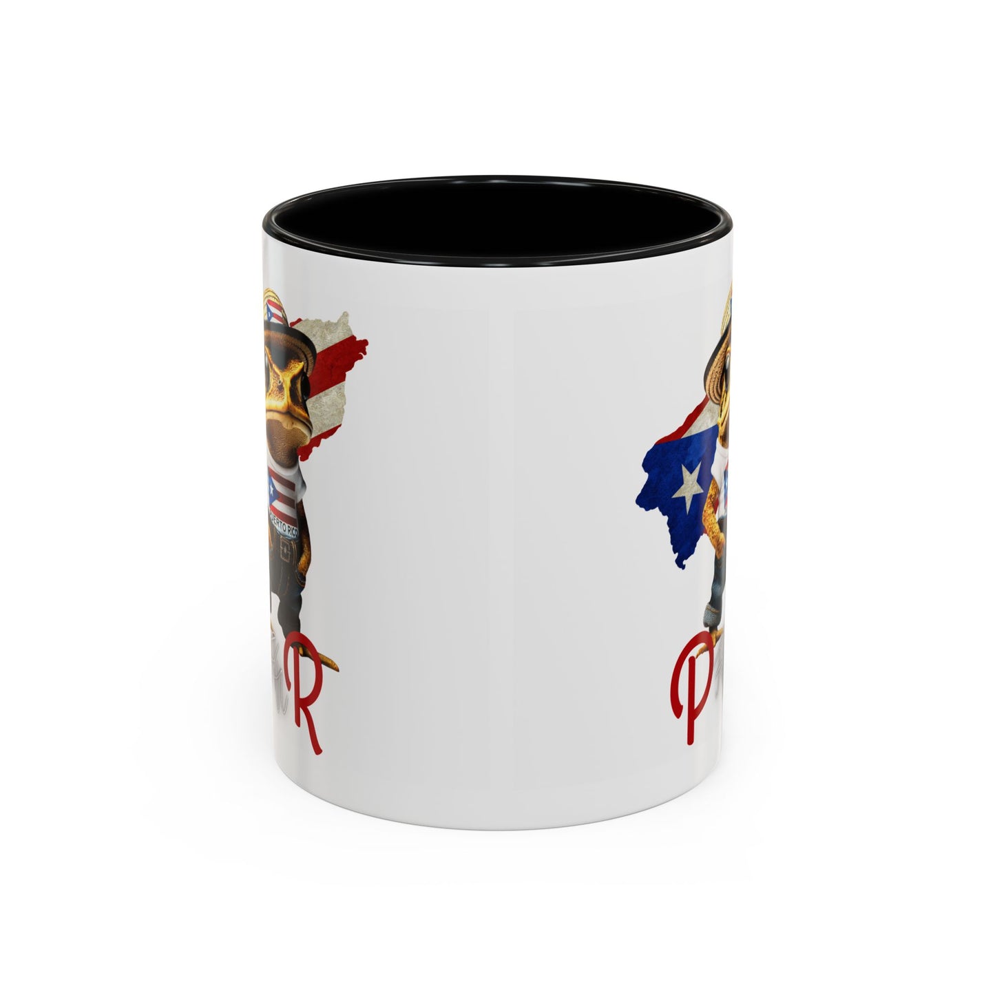 Puerto Rican Heritage Mugs with Unique Designs Accent Coffee Mug (11, 15oz)
