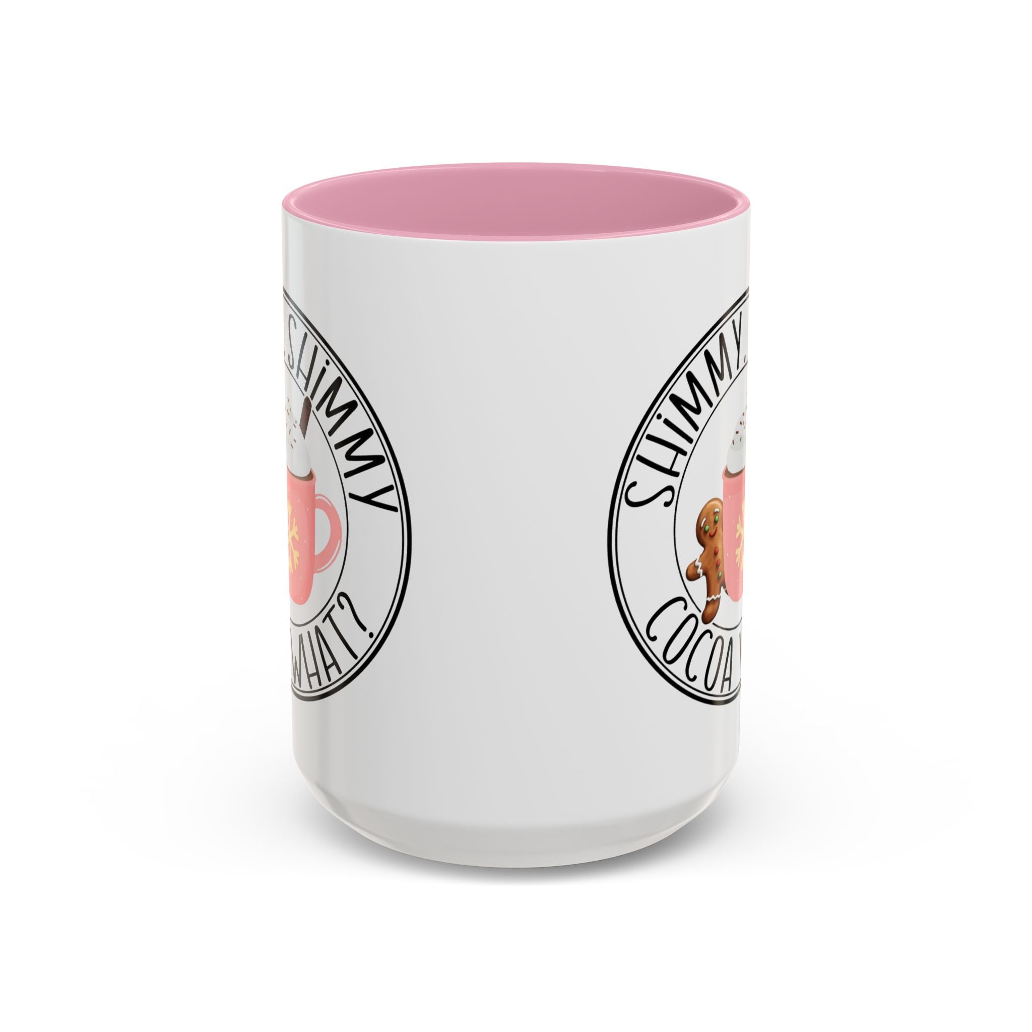 Cute Cocoa Mugs with Gingerbread Design Perfect for Winter Holiday CheerBeverage Cup Christmas Design