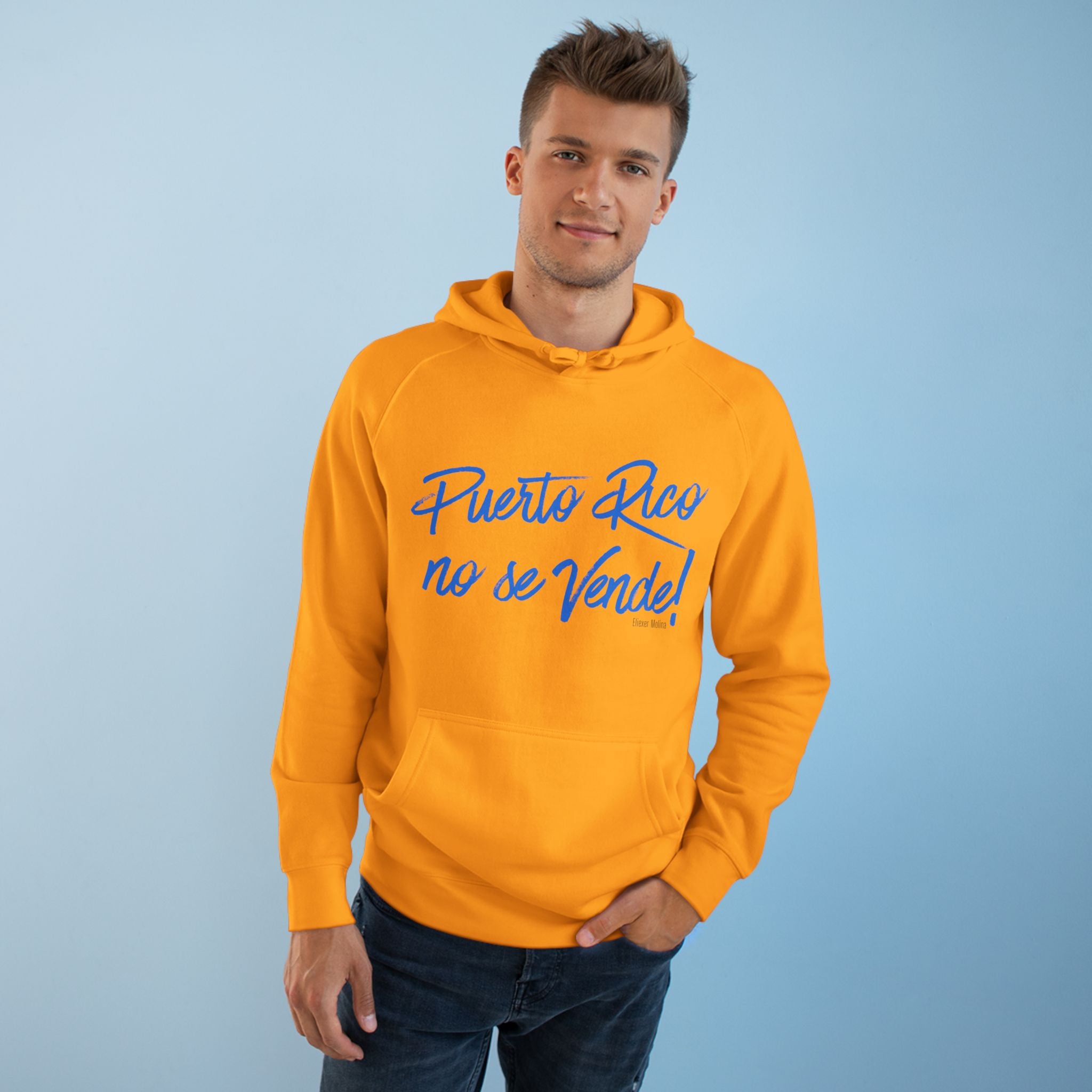 Hoodie  "Puerto Rico No Se Vende" Script Protest Pullover