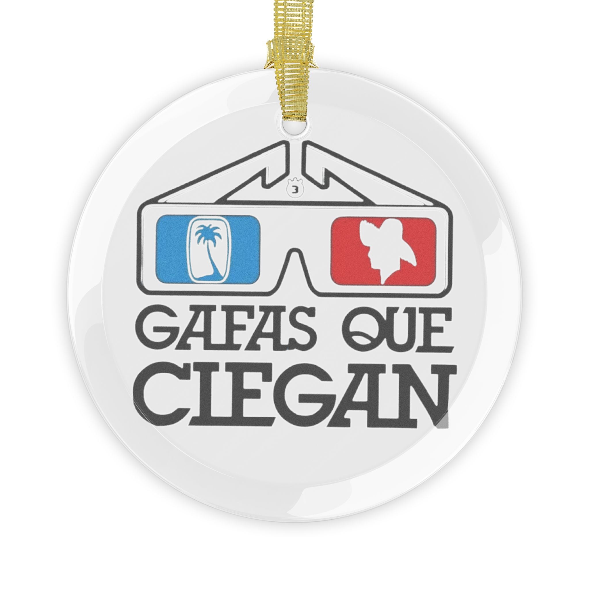 Puerto Rico Island Glass Ornament – Boricua Heritage Decor