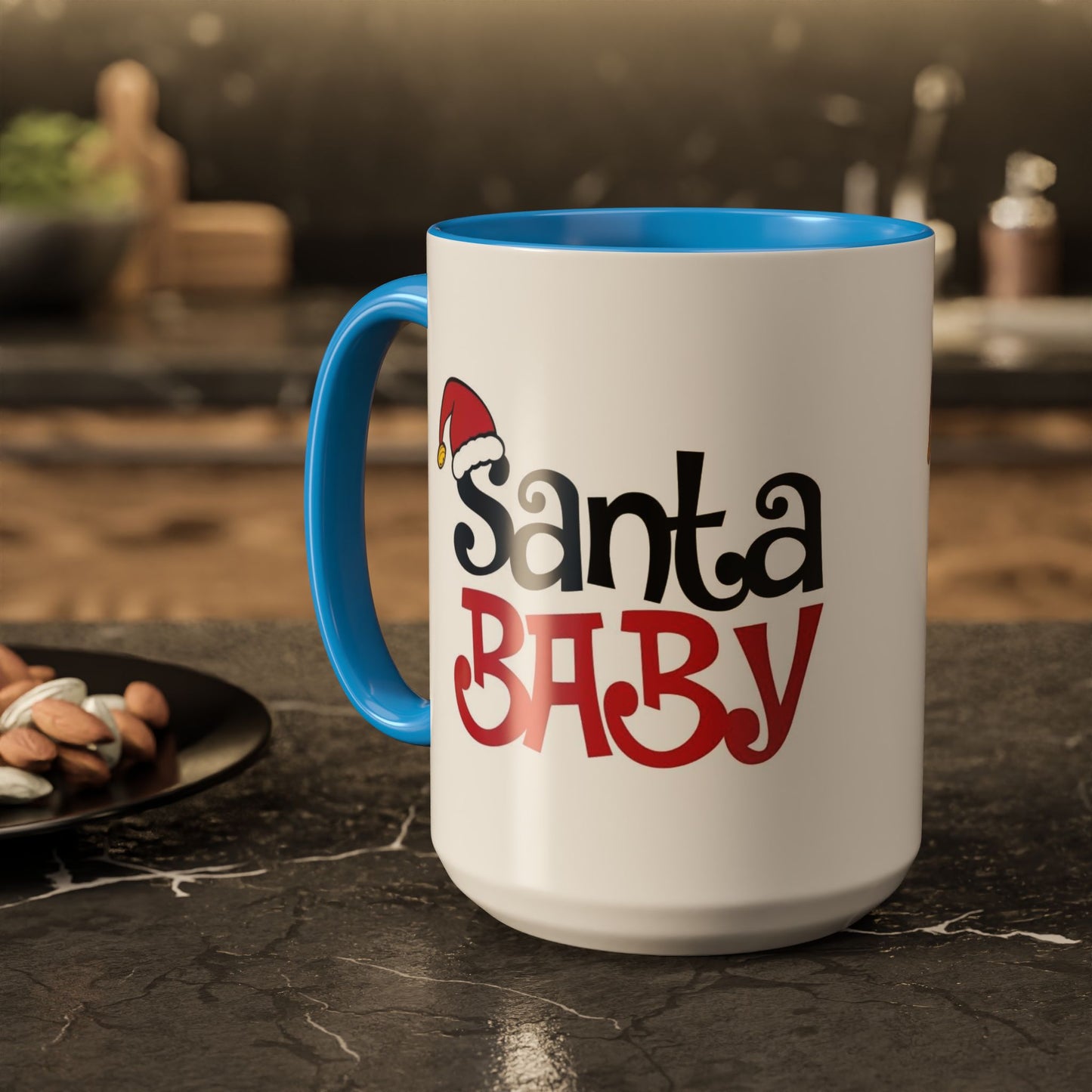 Santa Baby Colorful Mug - Perfect Holiday Gift for Coffee Lovers