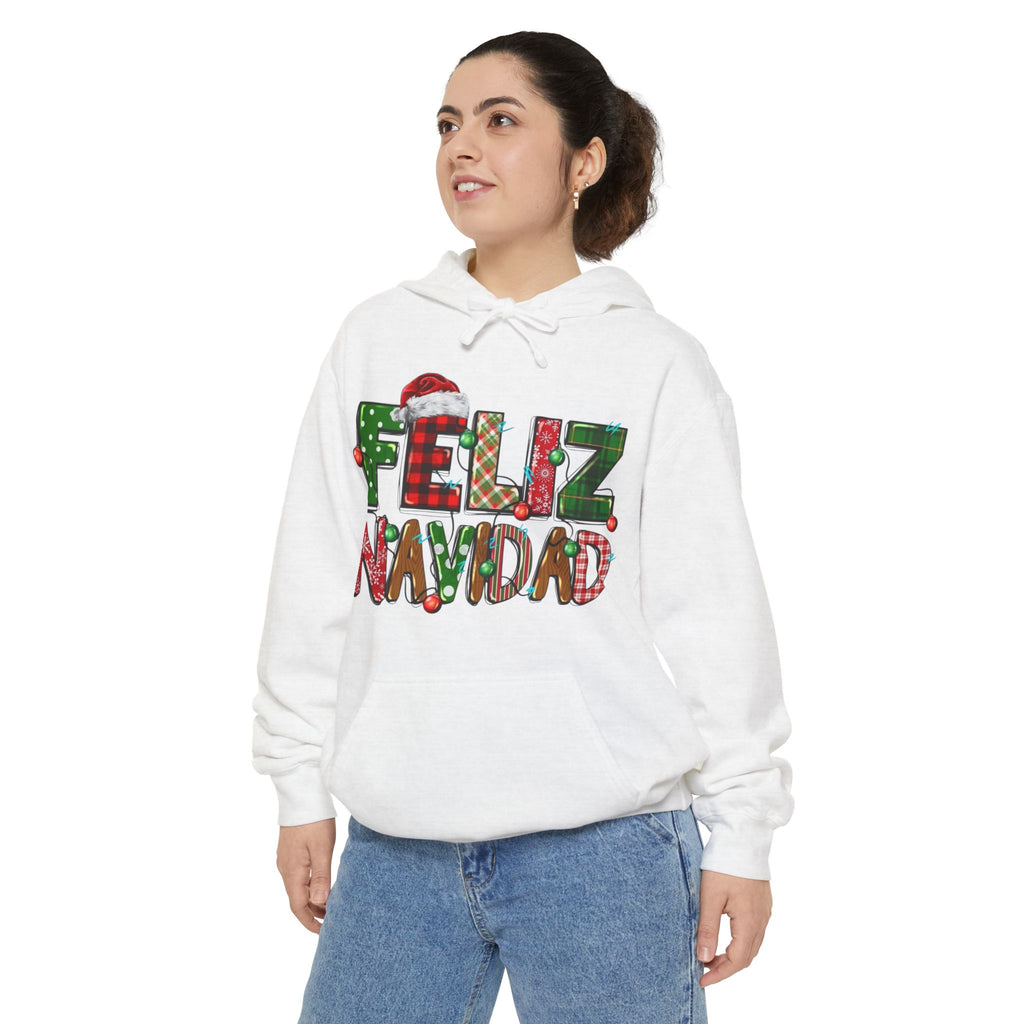Feliz Navidad Holiday Hoodie  Festive Christmas Hoodie