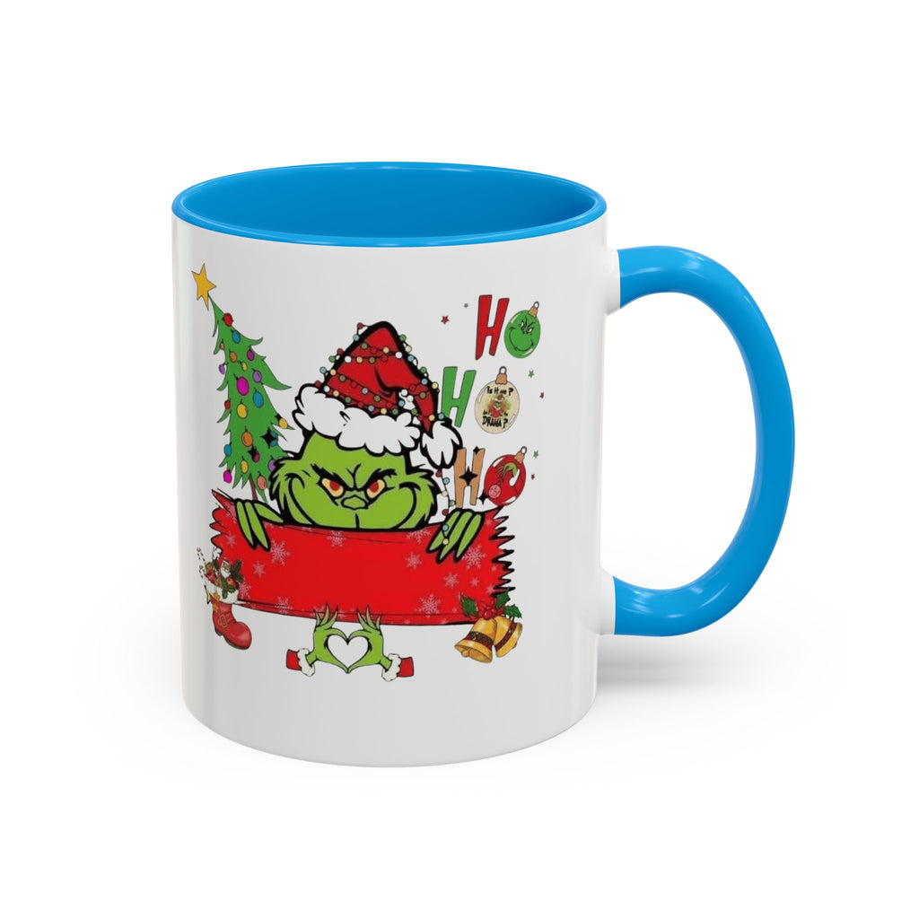 Christmas Grinch Mug (11oz & 15oz)  Funny Holiday Coffee Cup with Grinch Illustration Christmas Mugs Collection!
