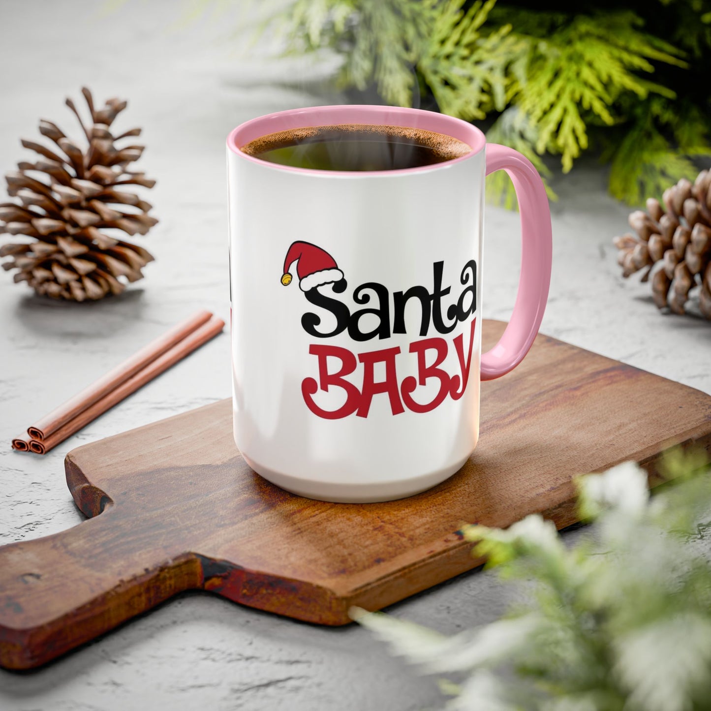 Santa Baby Colorful Mug - Perfect Holiday Gift for Coffee Lovers
