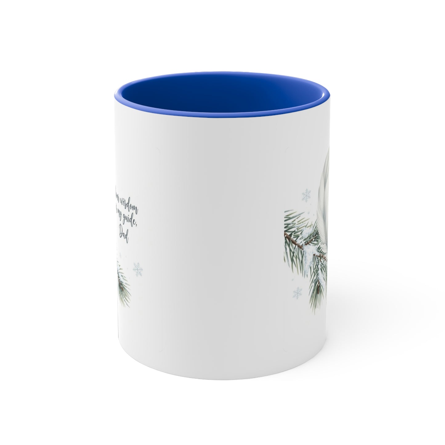 Holiday Mugs Christmas Gift Ideas Hot Cocoa & Coffee Cup Designs Inspirational Father's Day Mug with Feather Design