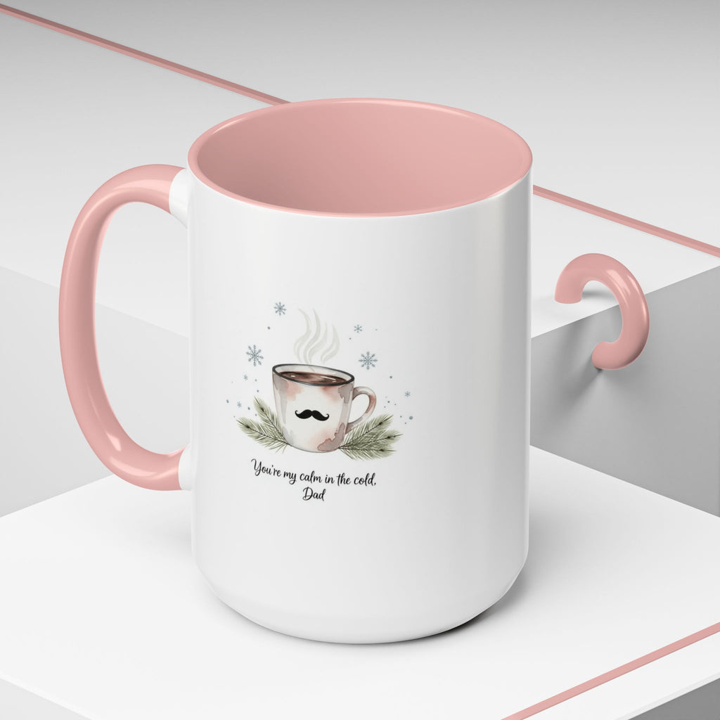 Holiday Coffee Cups with Festive Quotes & Designs Personalized Dad Coffee Mug You're my reason in the world