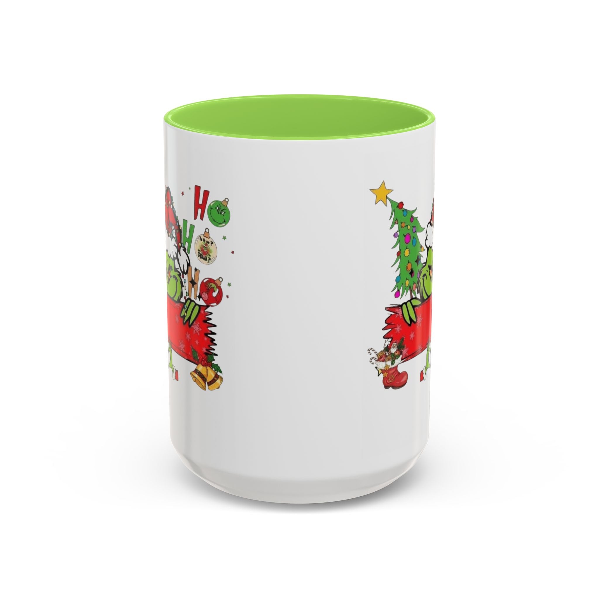 Christmas Grinch Mug (11oz & 15oz)  Funny Holiday Coffee Cup with Grinch Illustration Christmas Mugs Collection!