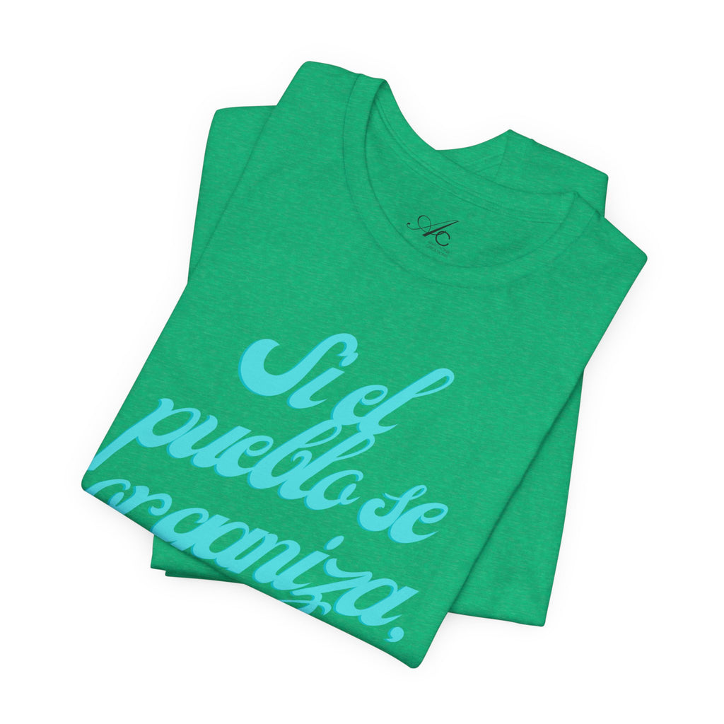 Spanish Script Tee  “Si el pueblo se organiza” Graphic T-Shirt