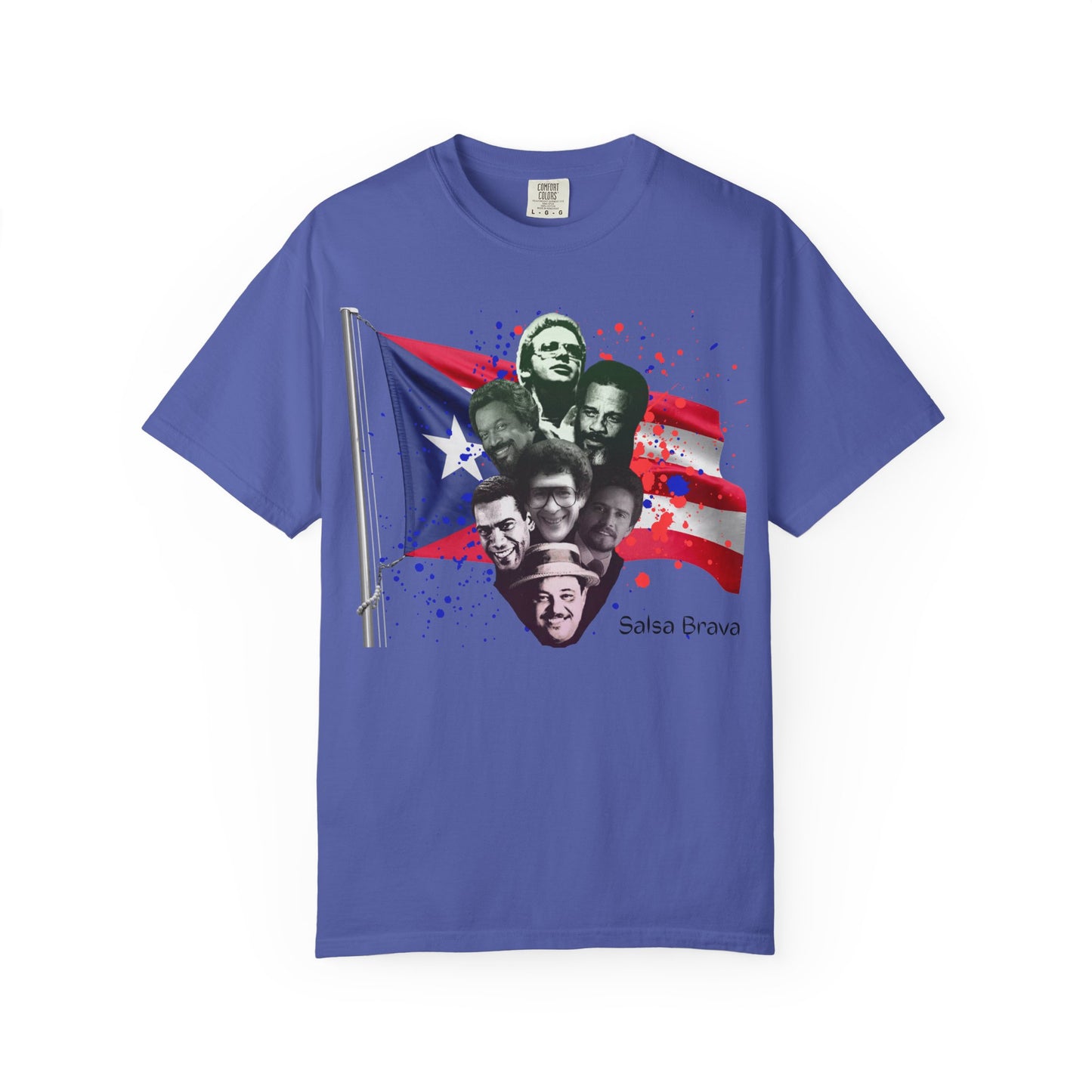 Salsa Brava T-Shirt, Vibrant Puerto Rican Pride Shirt, Gift for Salsa Lovers, Unisex Festival Tee, Caribbean Culture Apparel