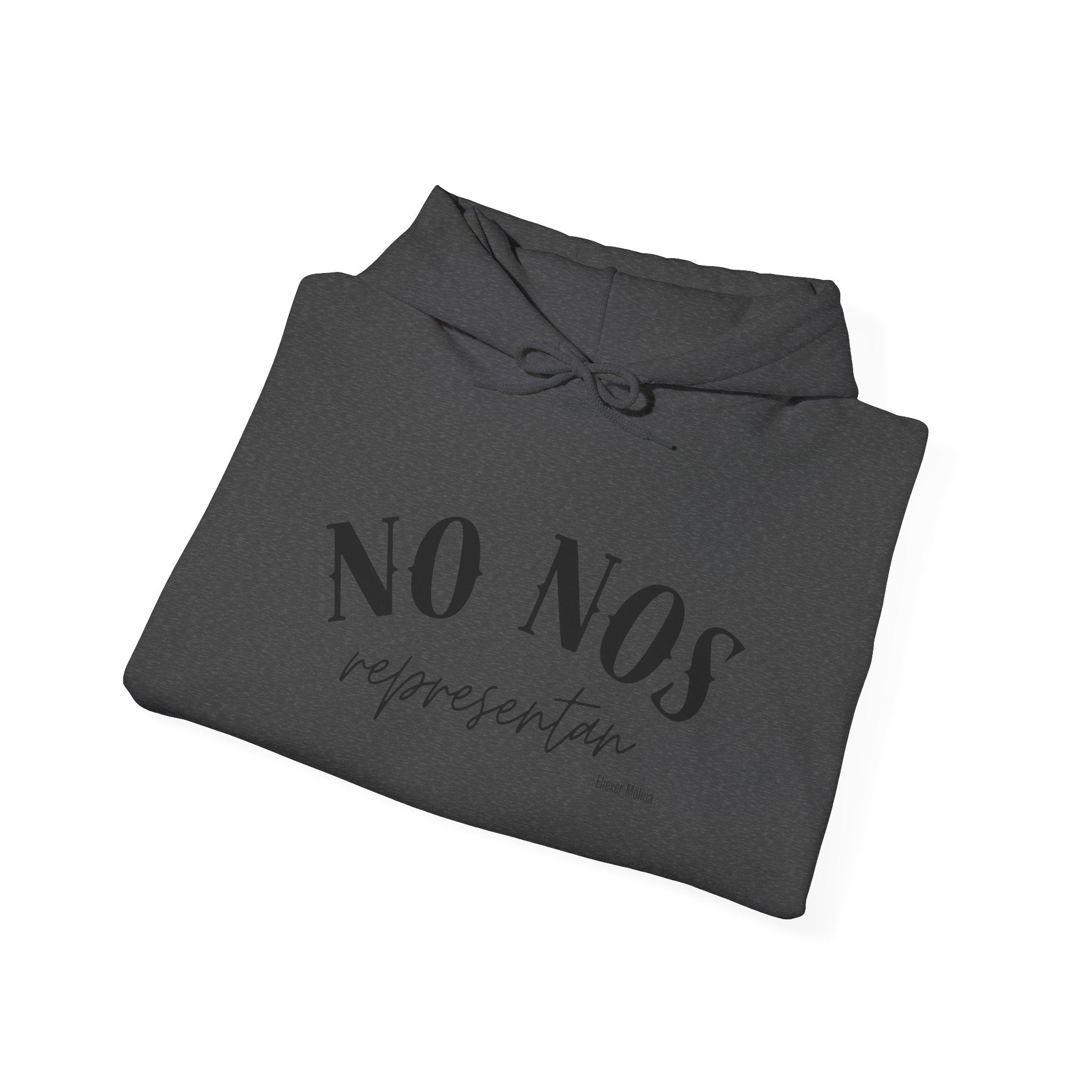 Puerto Rican Pride Hoodie  “No Nos representan” Front & Puñeta Flag Back
