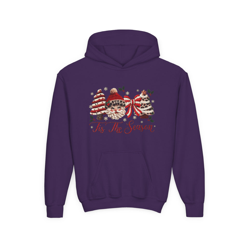 Youth Hoodie  Grinch Christmas Scene with 'Maybe Christmas' Quote