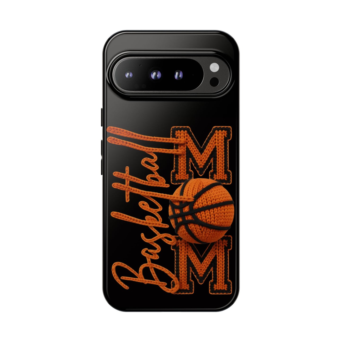Basketball Mom Phone Case  'Basketball MOM' Protective Hard Cover