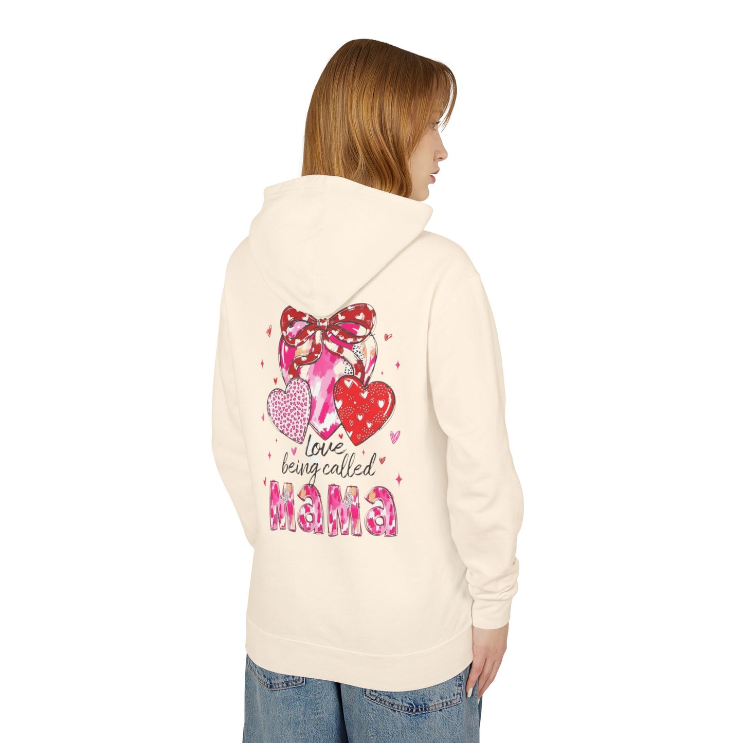 Mama Hoodie "You Are So Loved" — Christian Mama Lightweight Hooded Sweatshirt