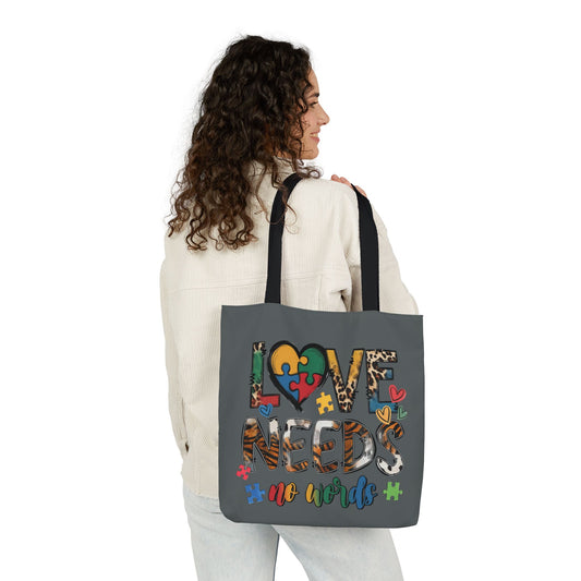 Colorful Love Needs Tote Bag
