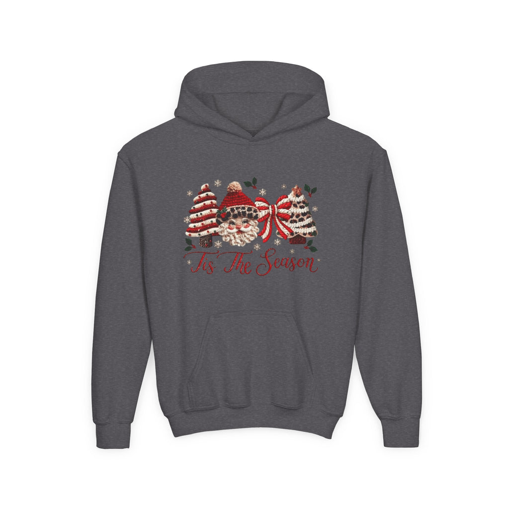 Youth Hoodie  Grinch Christmas Scene with 'Maybe Christmas' Quote