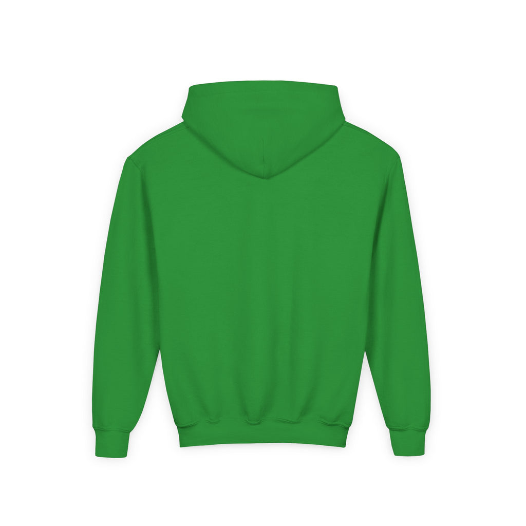Youth Hoodie  Grinch Christmas Scene with 'Maybe Christmas' Quote