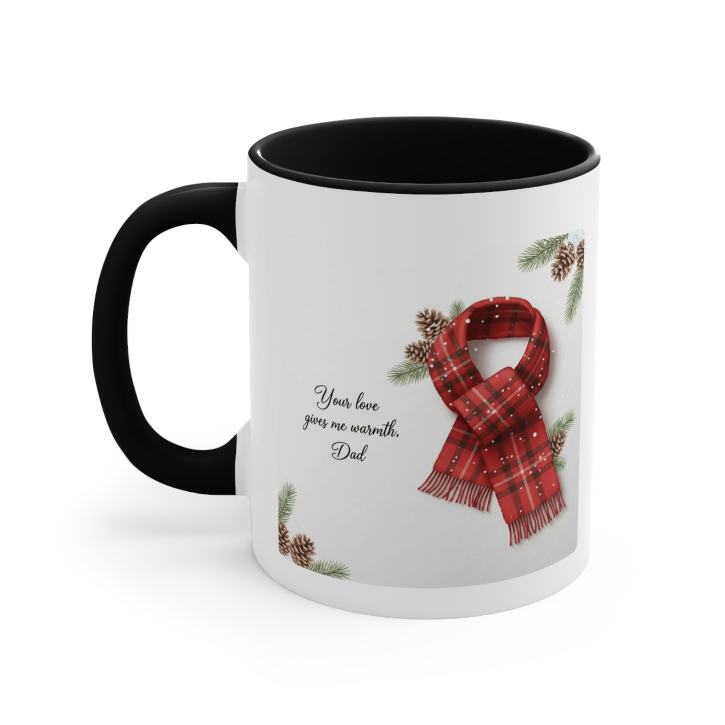 Xmas Mug Collection Funny, Cute & Cozy Holiday Coffee MugsFestive Love Mug 11oz Colorful Accent Christmas Gift for Dad