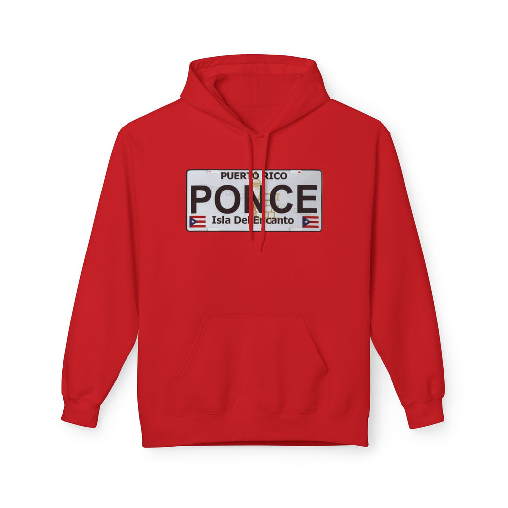 Ponce Puerto Rico License Plate Hoodie Isla Del Encanto Pullover