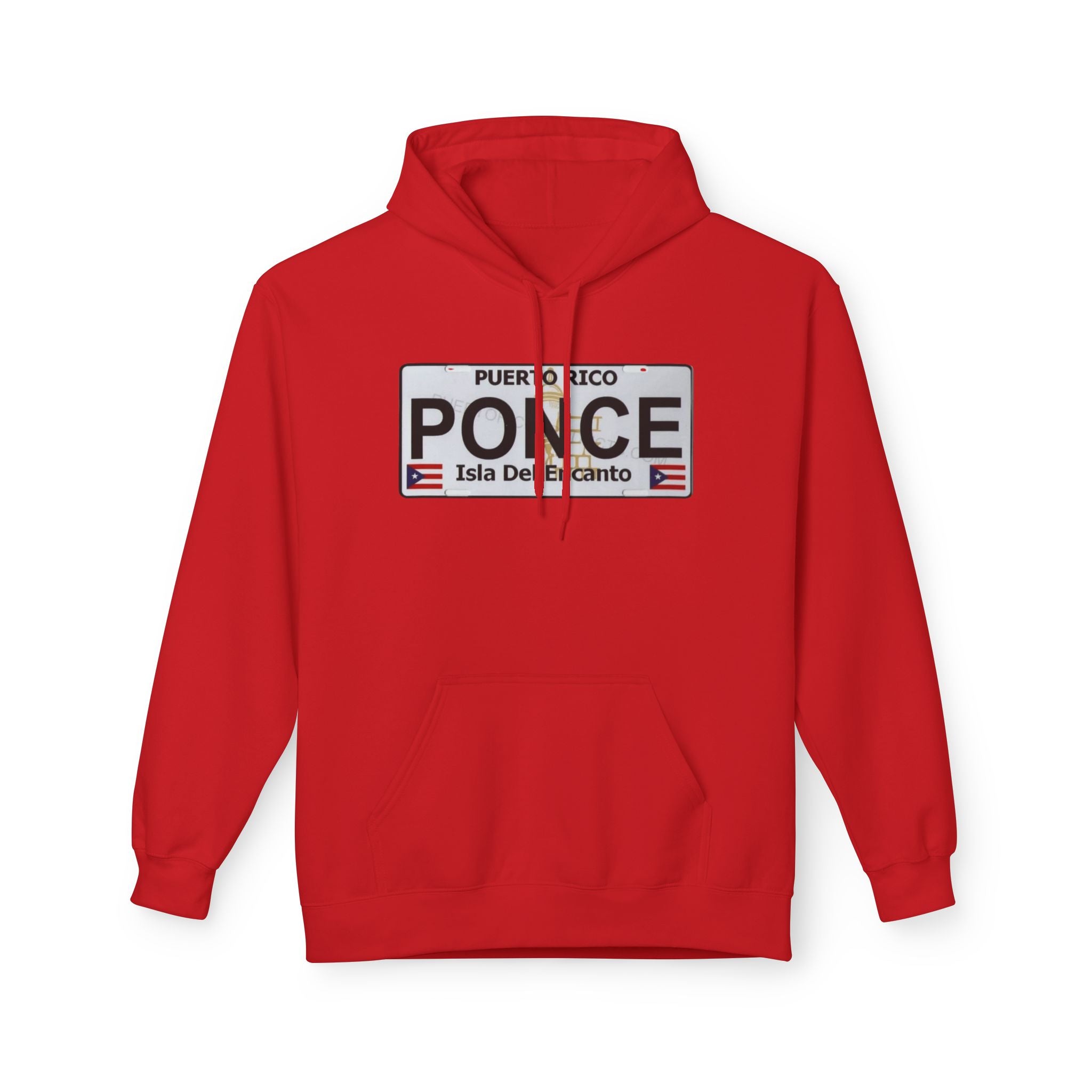 Ponce Puerto Rico License Plate Hoodie Isla Del Encanto Pullover