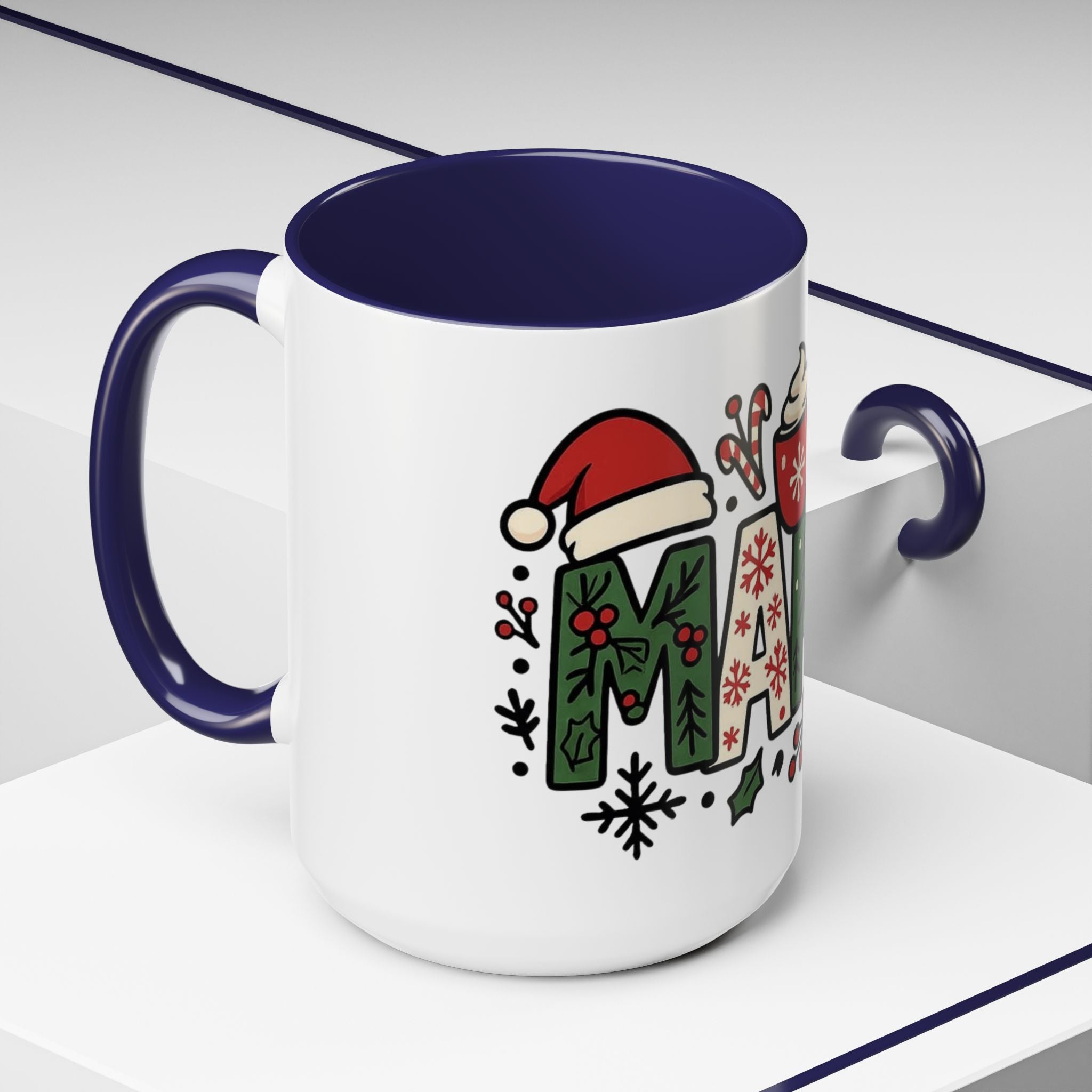 Mama Christmas Coffee Mug  Holiday Accent Mug (11/15oz) Christmas Mugs Collection!