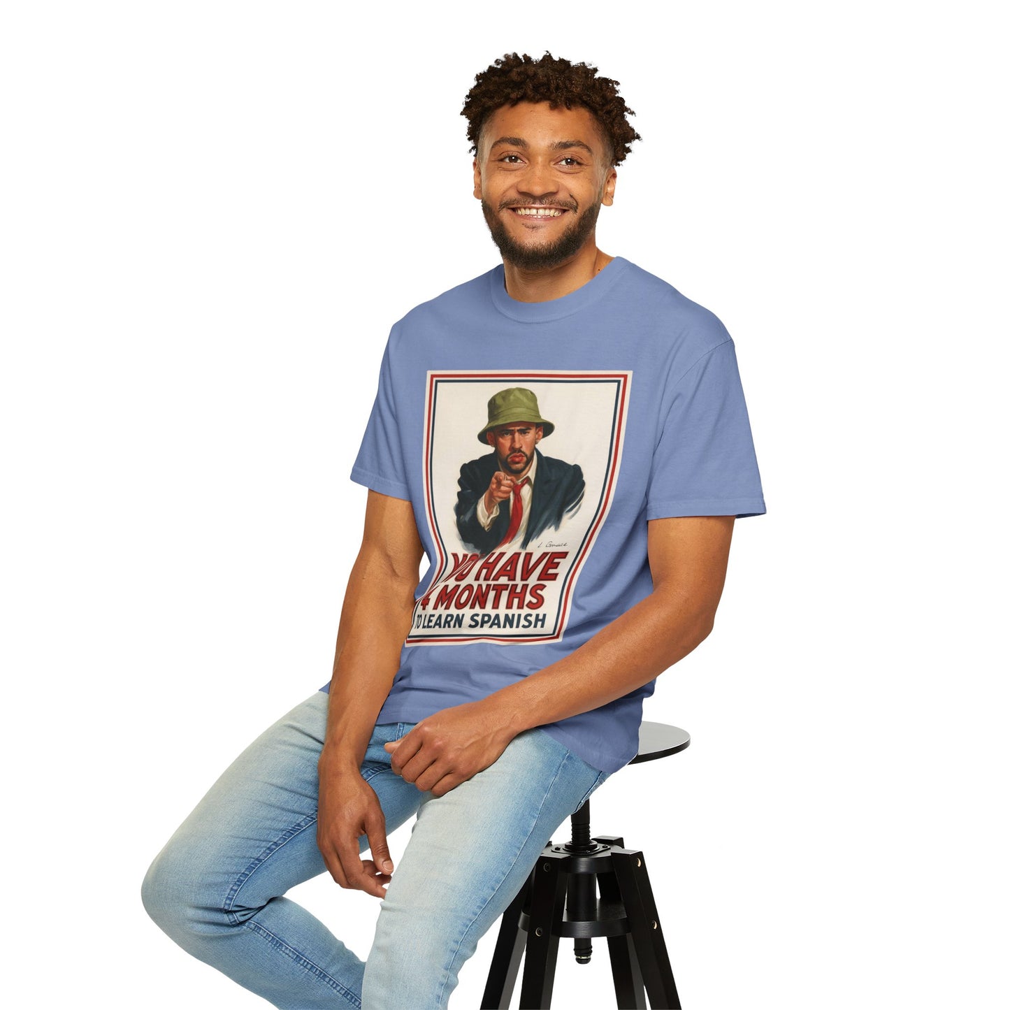Puerto Rico Superball Games – Cultura, Alegría y Competencia! Unisex Garment-Dyed T-shirt