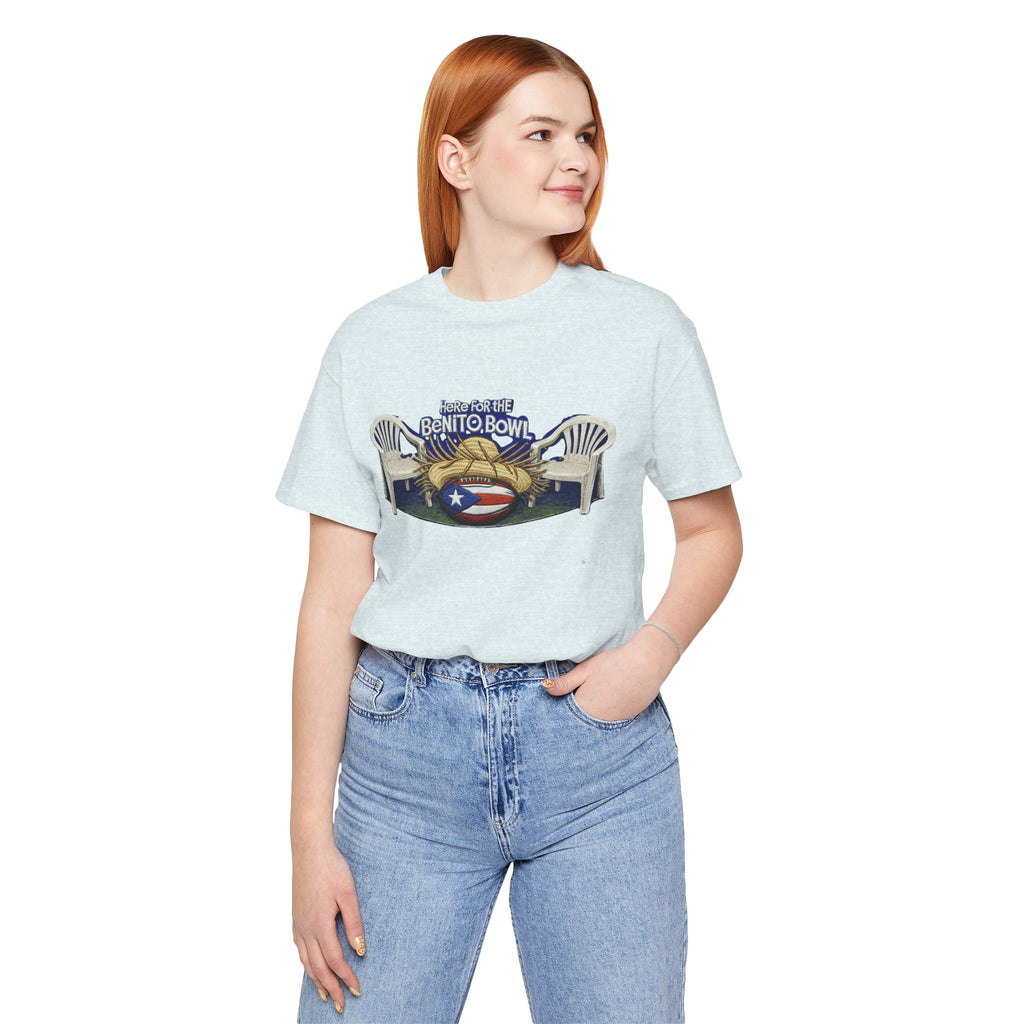 Benito Bowl Puerto Rico Football Tee