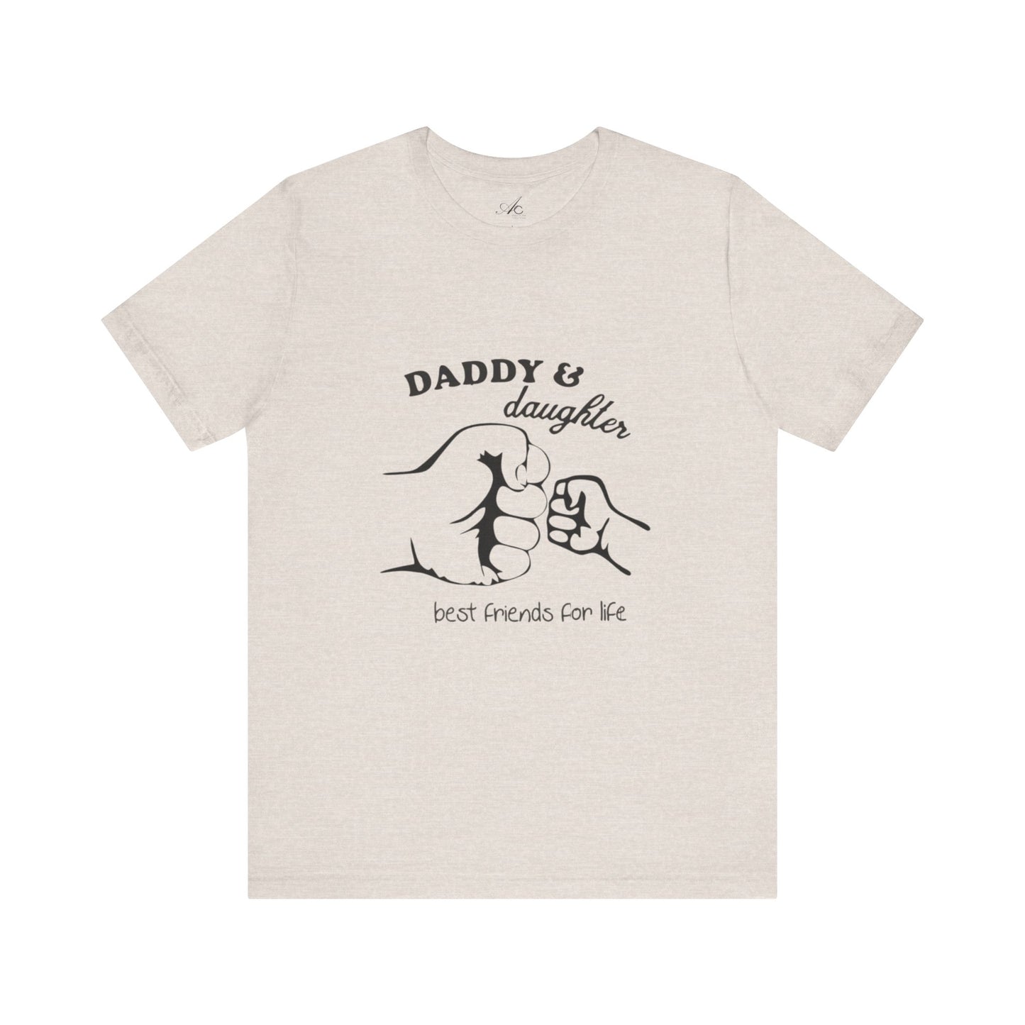 Daddy Daughter Best Friends Unisex Tee Fathers Day Gift, Family Matching Shirts, Kids & Dad Tee, Cute Parenting Apparel