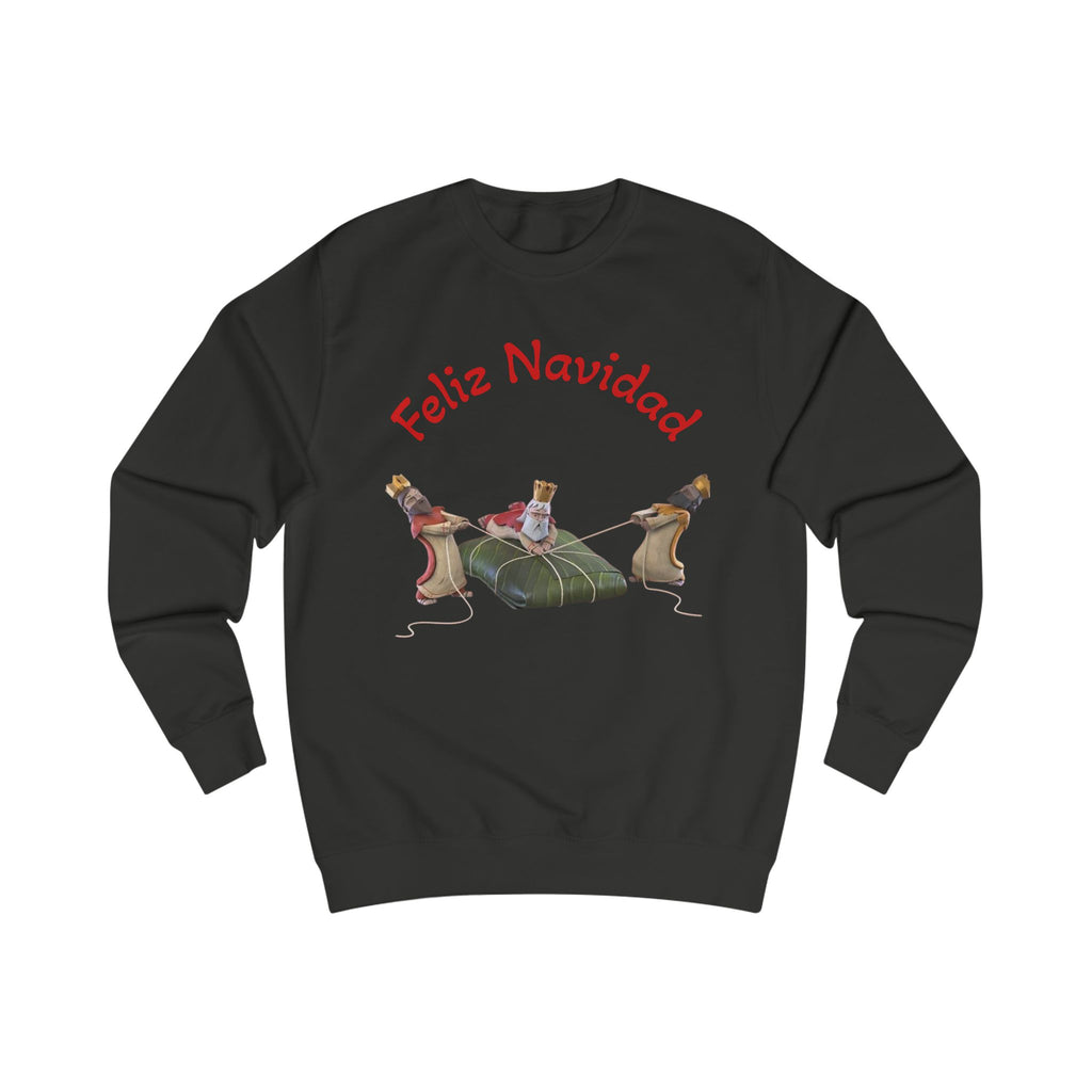 Feliz Navidad Nativity Sweatshirt —Three Kings  Christmas Crewneck for Holiday Celebrations