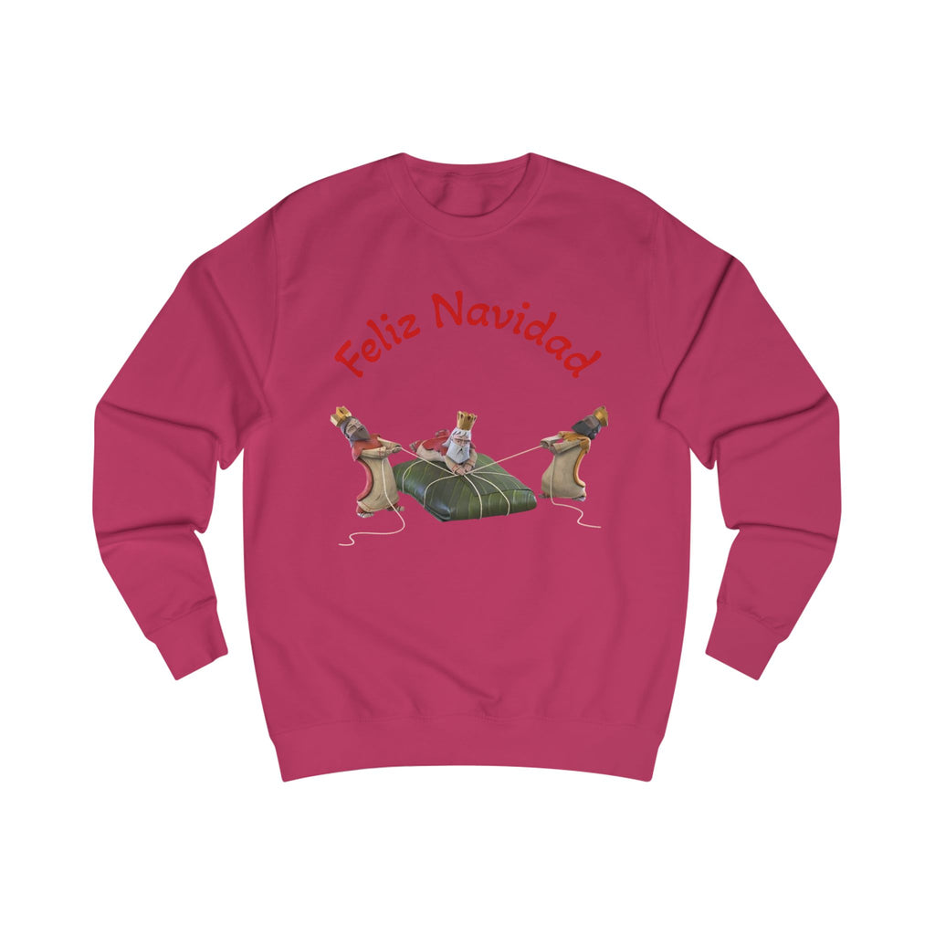 Feliz Navidad Nativity Sweatshirt —Three Kings  Christmas Crewneck for Holiday Celebrations