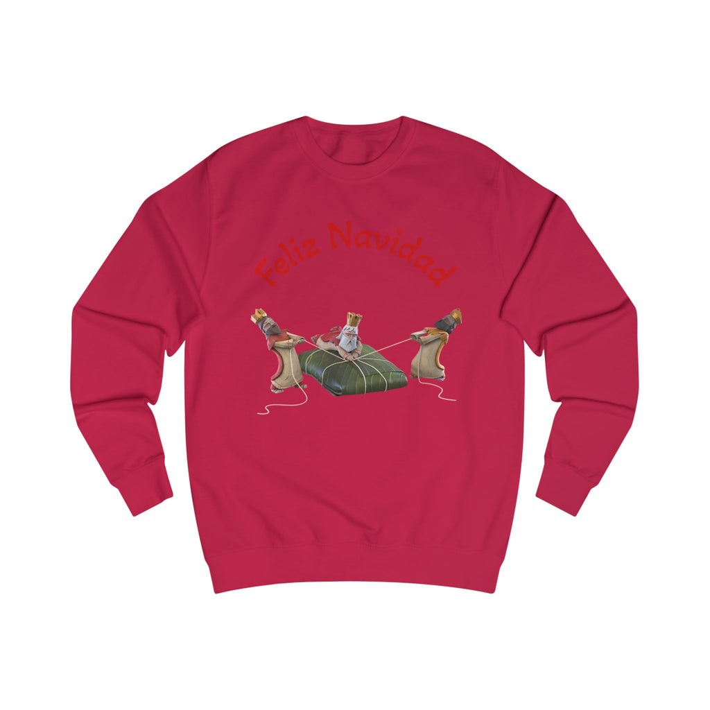 Feliz Navidad Nativity Sweatshirt —Three Kings  Christmas Crewneck for Holiday Celebrations
