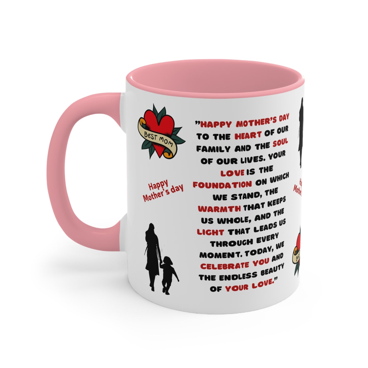 Best Mom Mug Mom Appreciation Mug Loving Mom Gift Accent Mugs