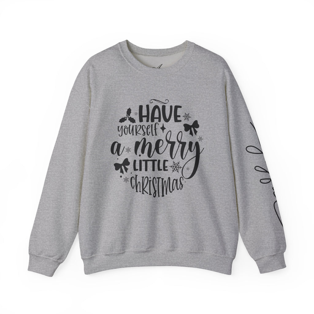 Xmas Shirts & Sweaters | Funny, Cute & Classic Christmas Designs Merry Christmas Crewneck Sweatshirt - Cozy Unisex Holiday Apparel