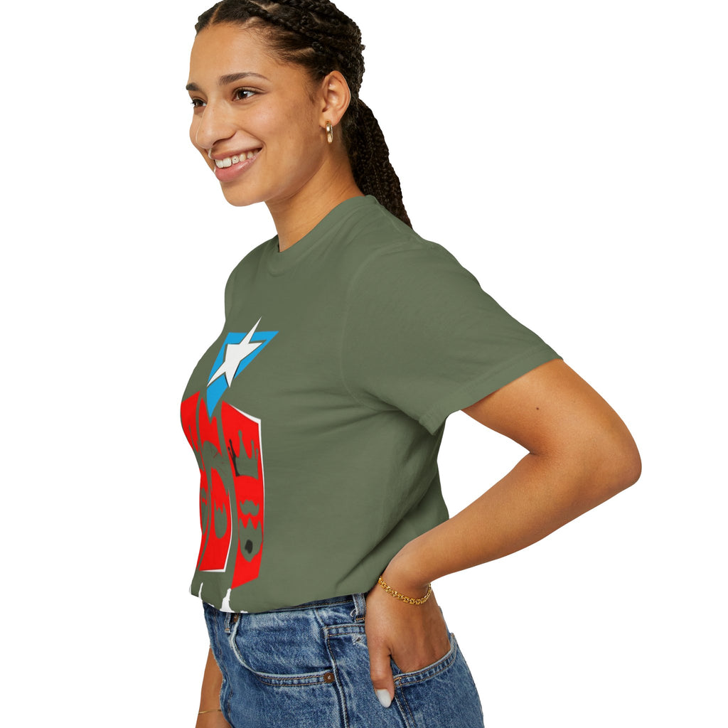 The Three Kings T-Shirt — Puerto Rican Three Kings Graphic Tee (Star & Crown Silhouettes)