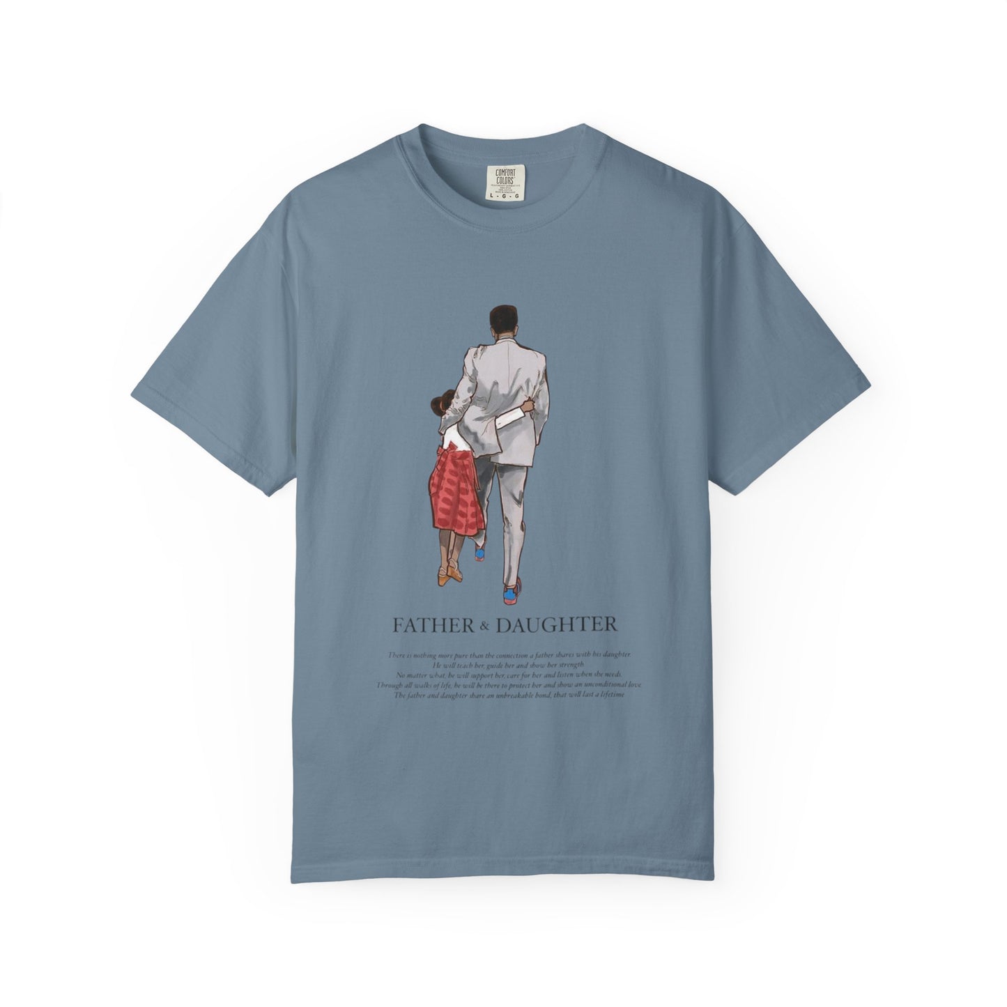 Father & Daughter Unisex T-Shirt, Heartwarming Gift for Dad, Perfect for Father's Day, Family Bonding, Casual Wear