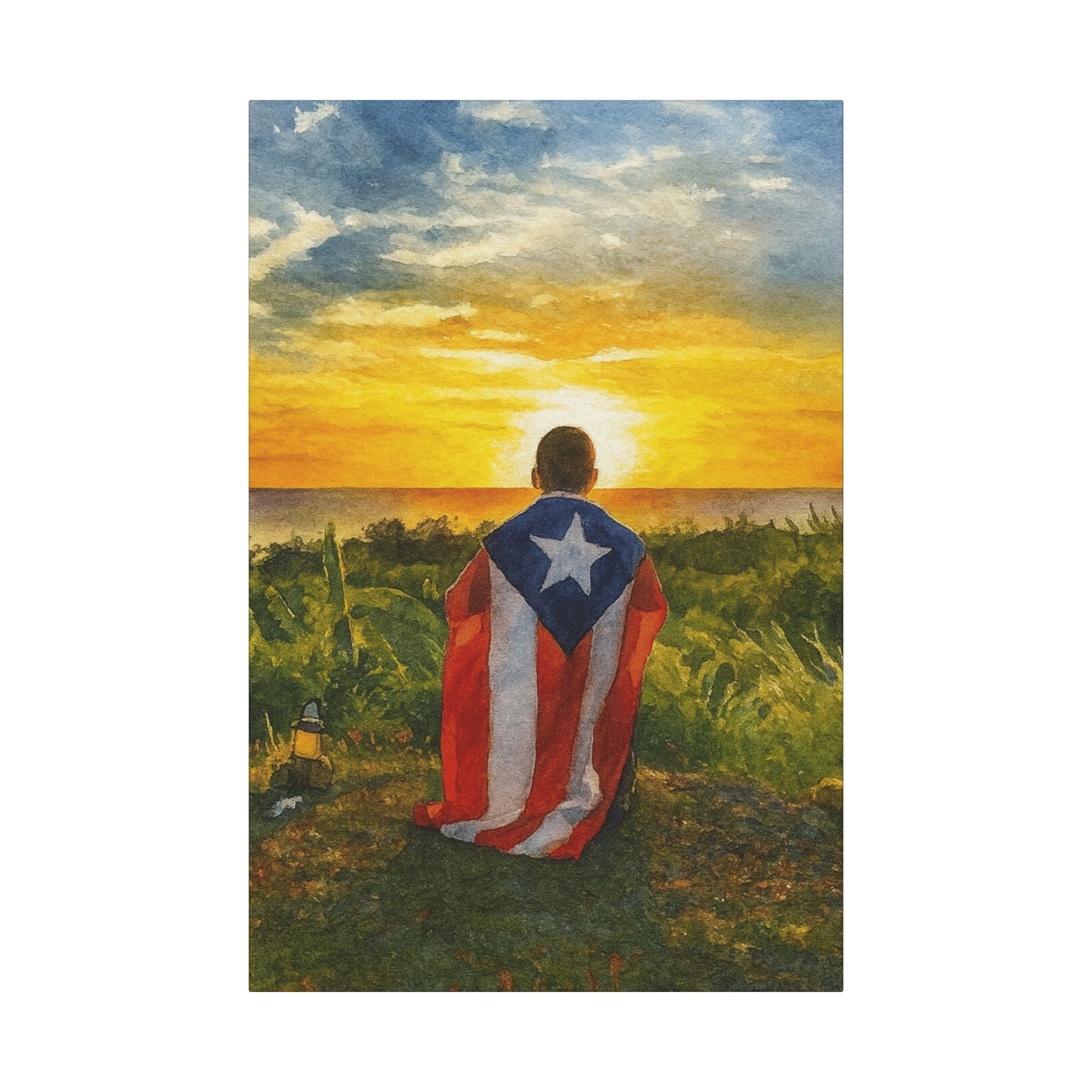 Puerto Rico Sunset Canvas Art Artistic & Emotional