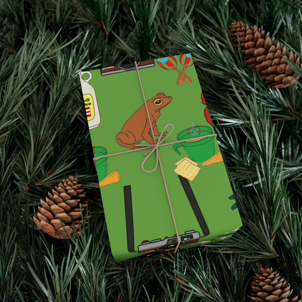 Navidad en Puerto Rico Wrapping Paper – Festive Boricua Holiday Gift Wrap 🇵🇷🎄