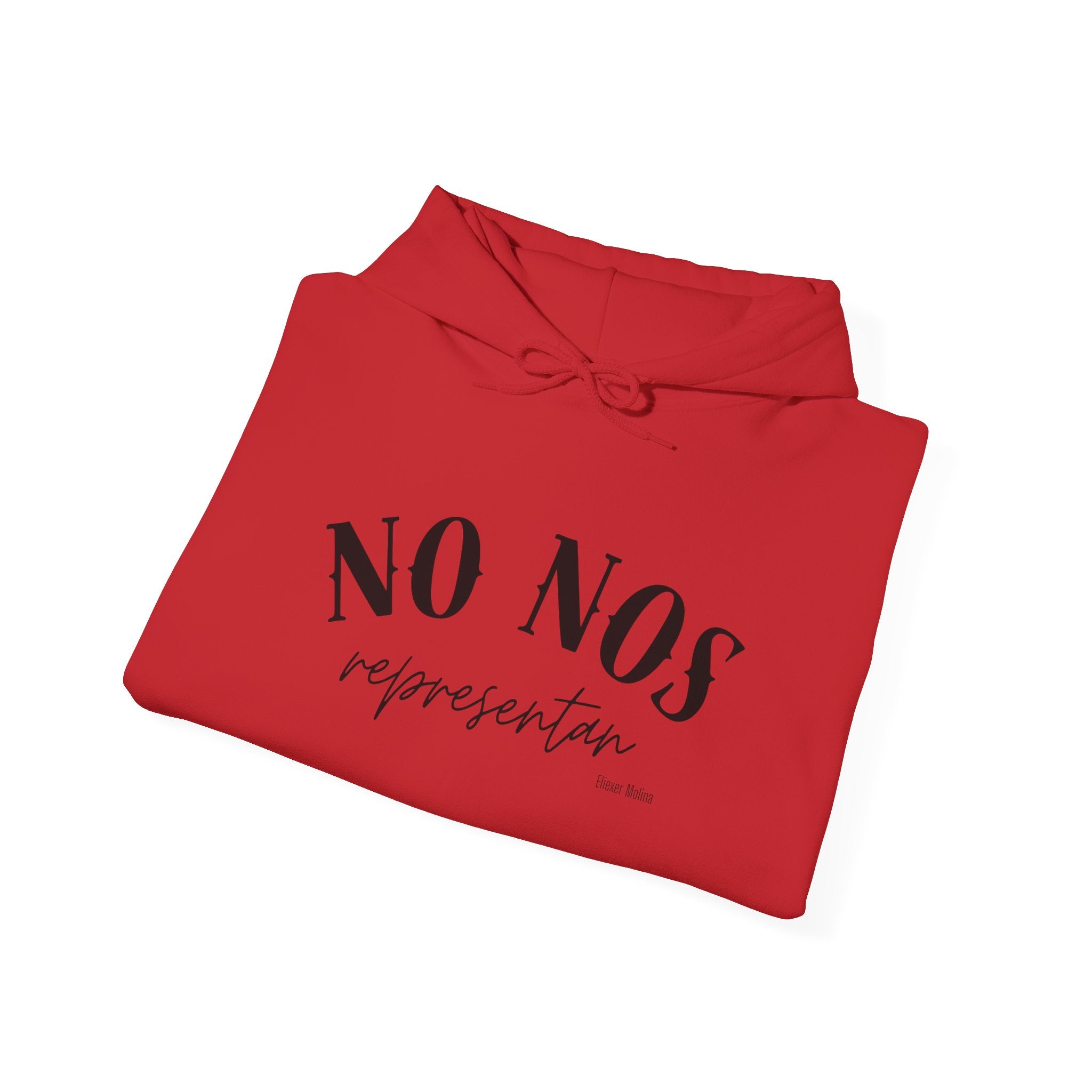 Puerto Rican Pride Hoodie  “No Nos representan” Front & Puñeta Flag Back