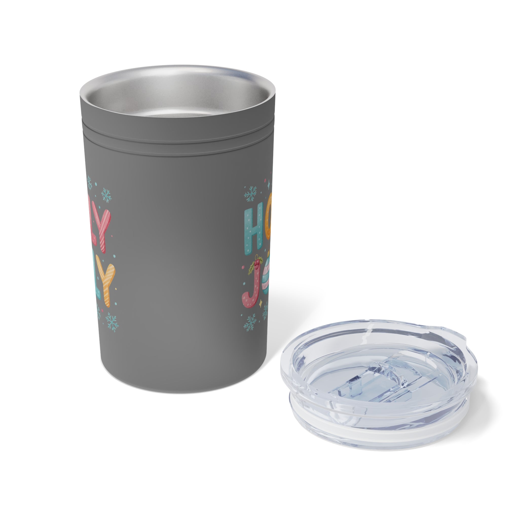 Christmas Design Holiday Cheer Tumbler - 11oz Insulated Drinkware