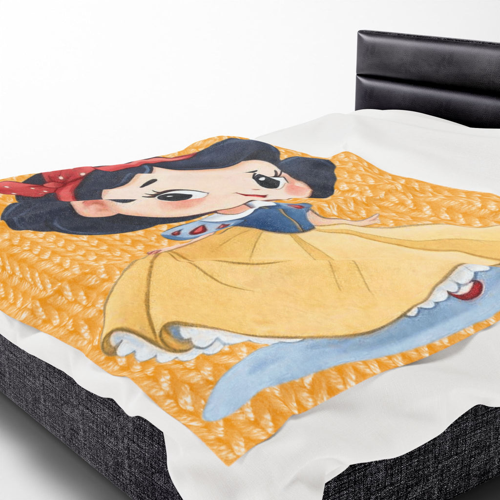 Santa Peeking Velveteen Plush Blanket — Cute Christmas Throw for Kids & Holiday Décor