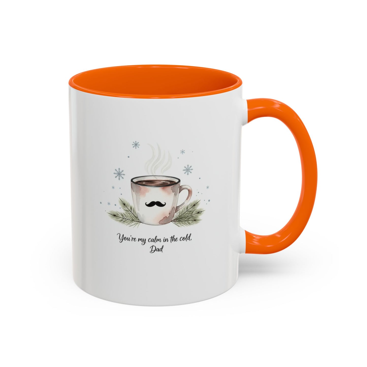 Holiday Coffee Cups with Festive Quotes & Designs Personalized Dad Coffee Mug You're my reason in the world