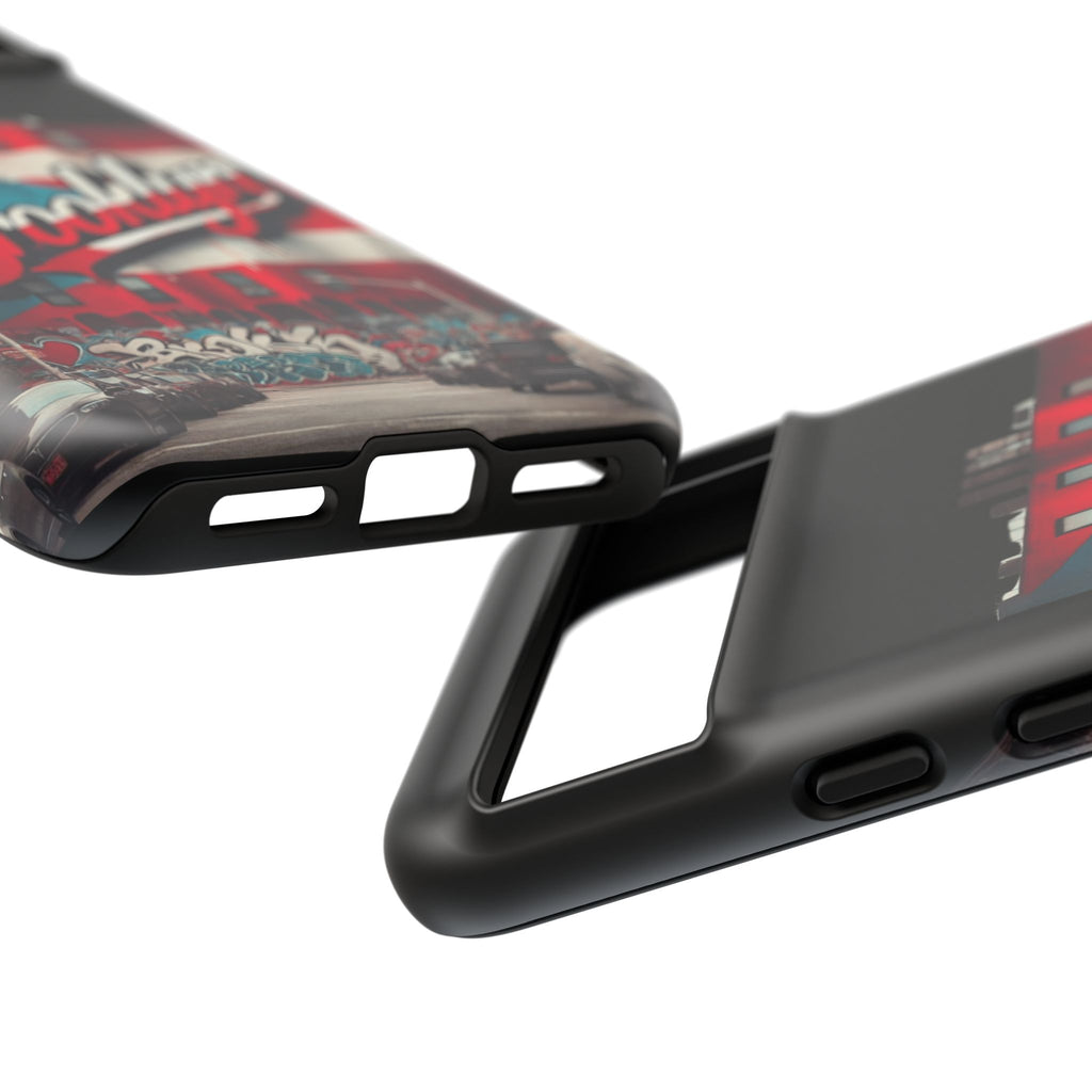 Brooklyn Street Art Phone Case  Urban Graffiti Protective Cover