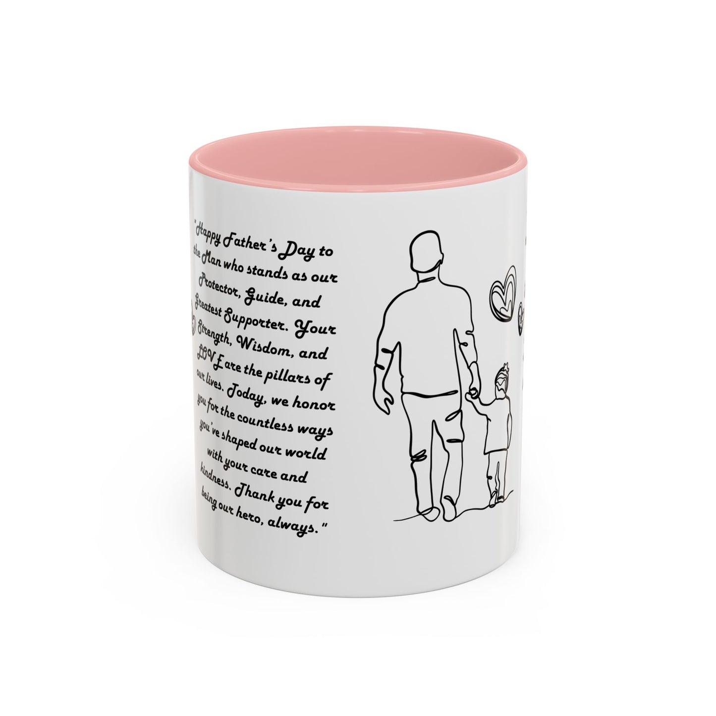 Fathers Day Mug Gift for Dad Funny Fathers Mug Accent Coffee Mug (11, 15oz)