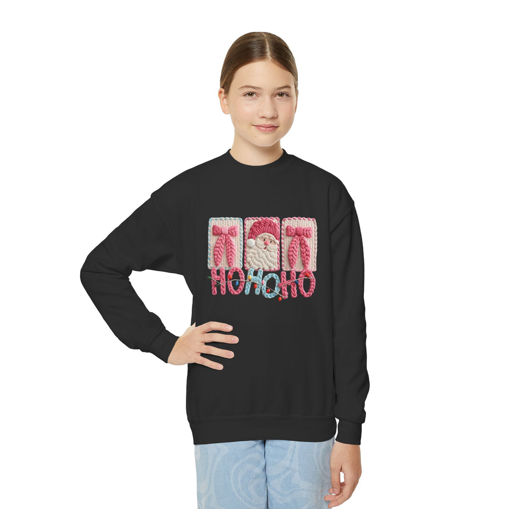 Youth Christmas 'HOHOHO' Crewneck Sweatshirt