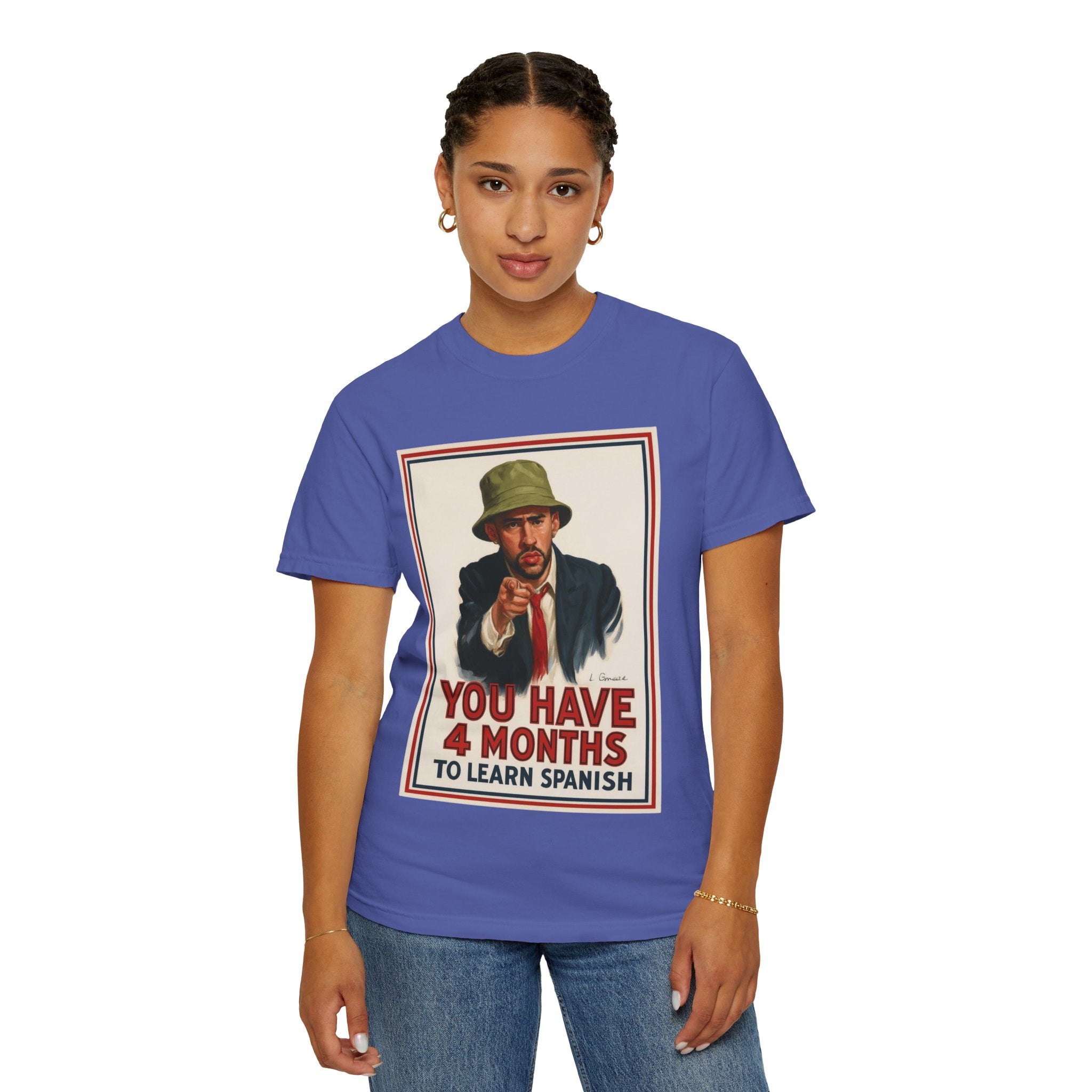 Puerto Rico Superball Games – Cultura, Alegría y Competencia! Unisex Garment-Dyed T-shirt