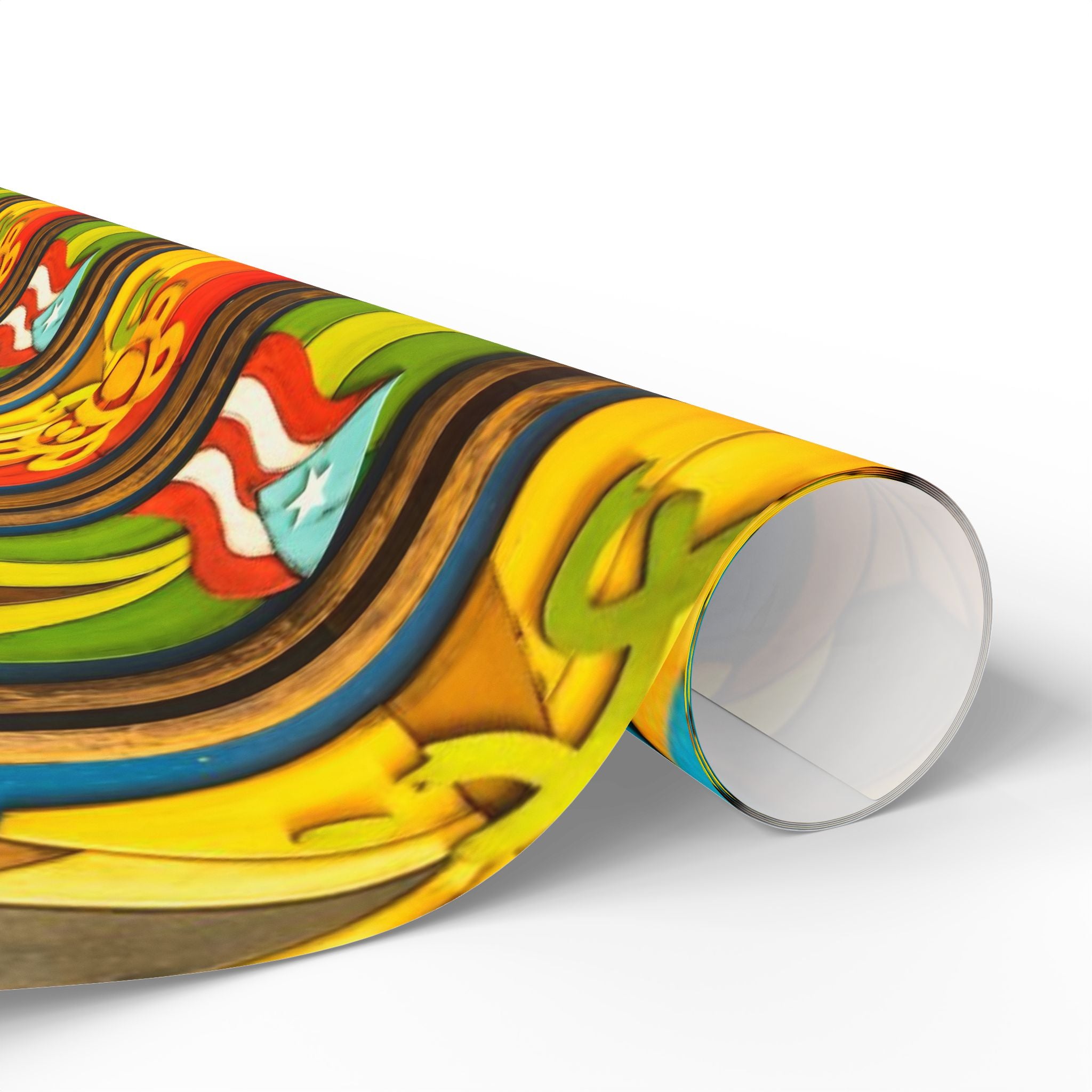 Navidad en Puerto Rico Wrapping Paper – Festive Boricua Holiday Gift Wrap 🇵🇷🎄