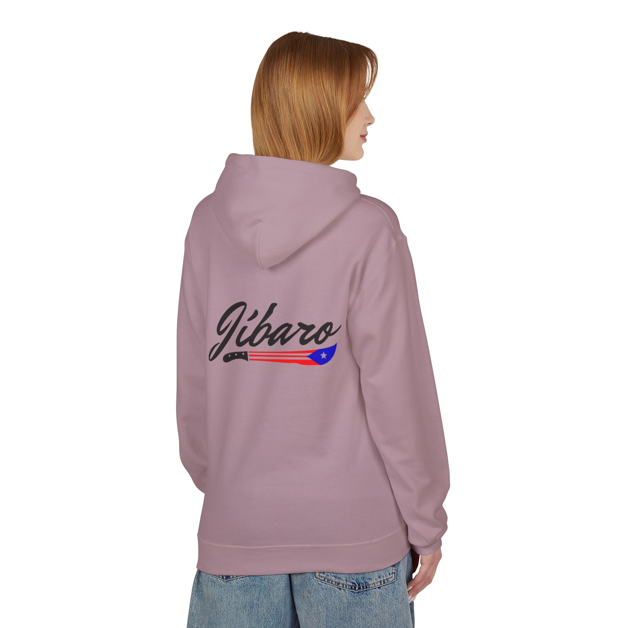 Gíbaro Hoodie  Puerto Rican Pride Pullover with Flag Machete Design